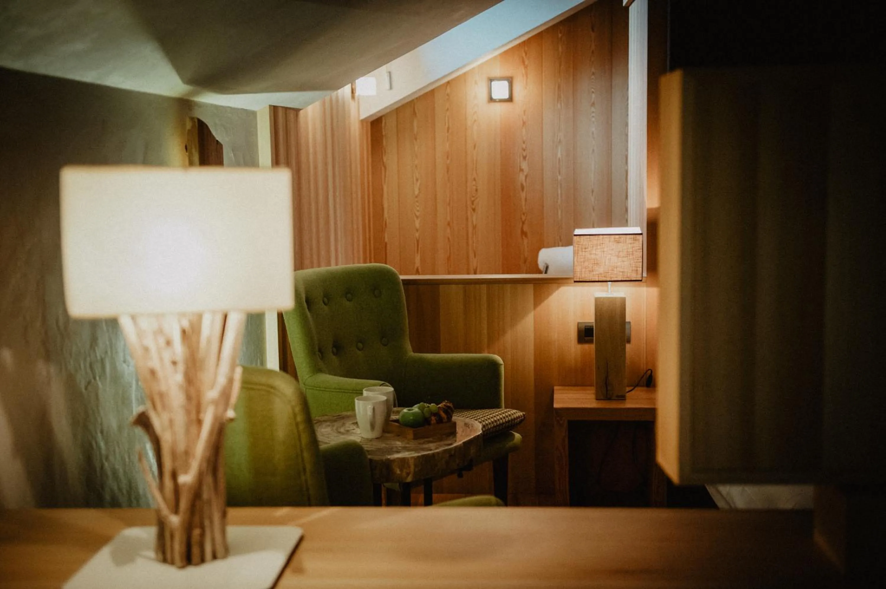 Decorative detail in Hotel Larice