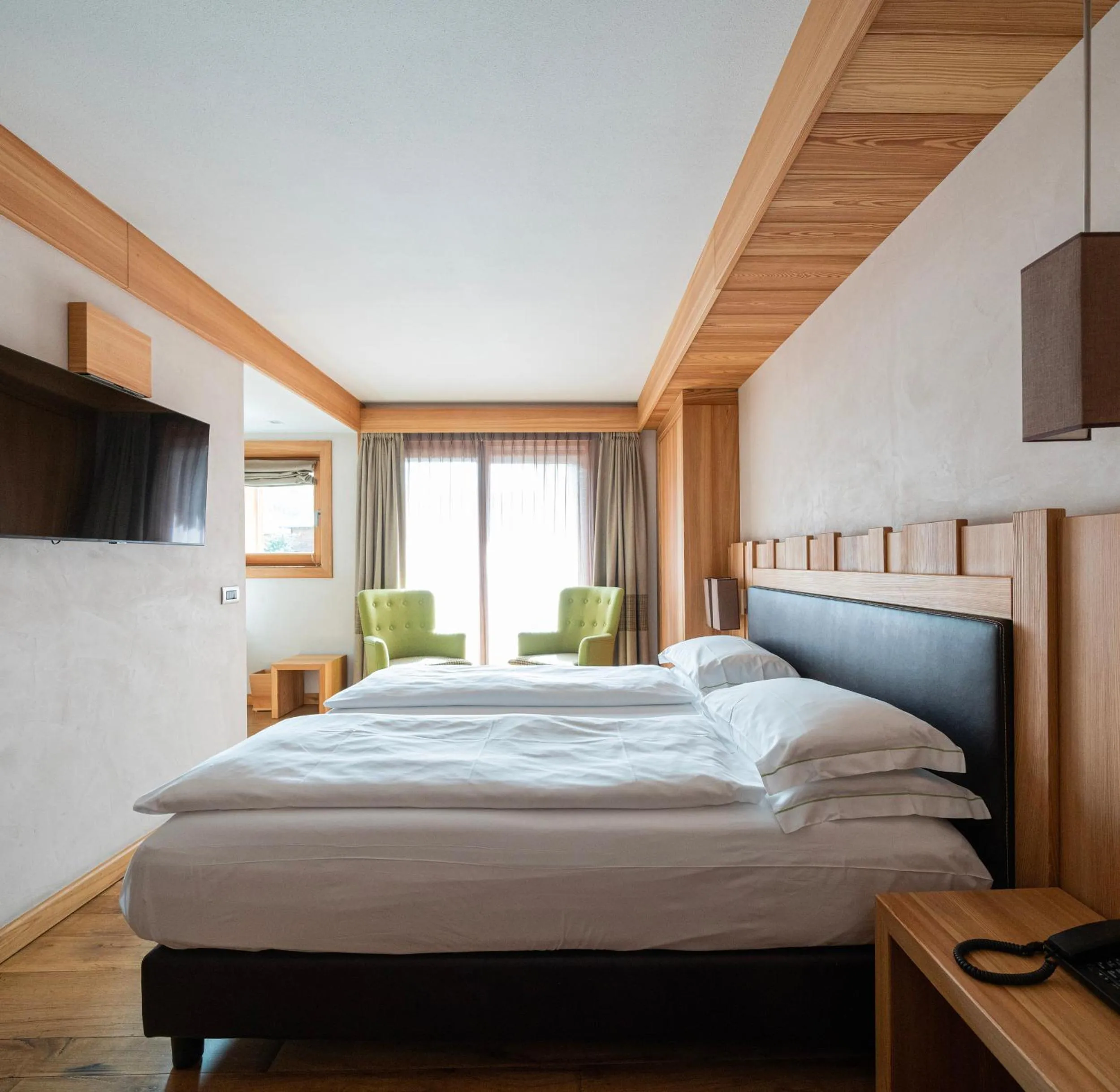 Bedroom, Bed in Hotel Larice