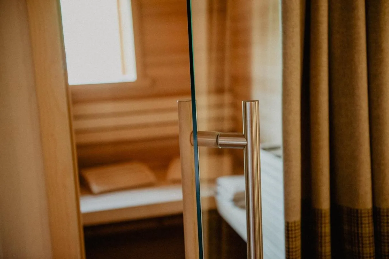 Decorative detail, Bed in Hotel Larice
