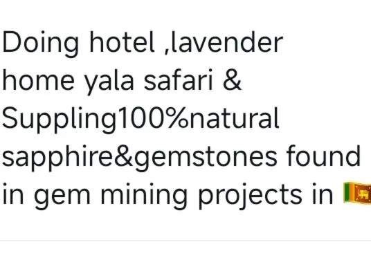 Lavender Home Yala Safari