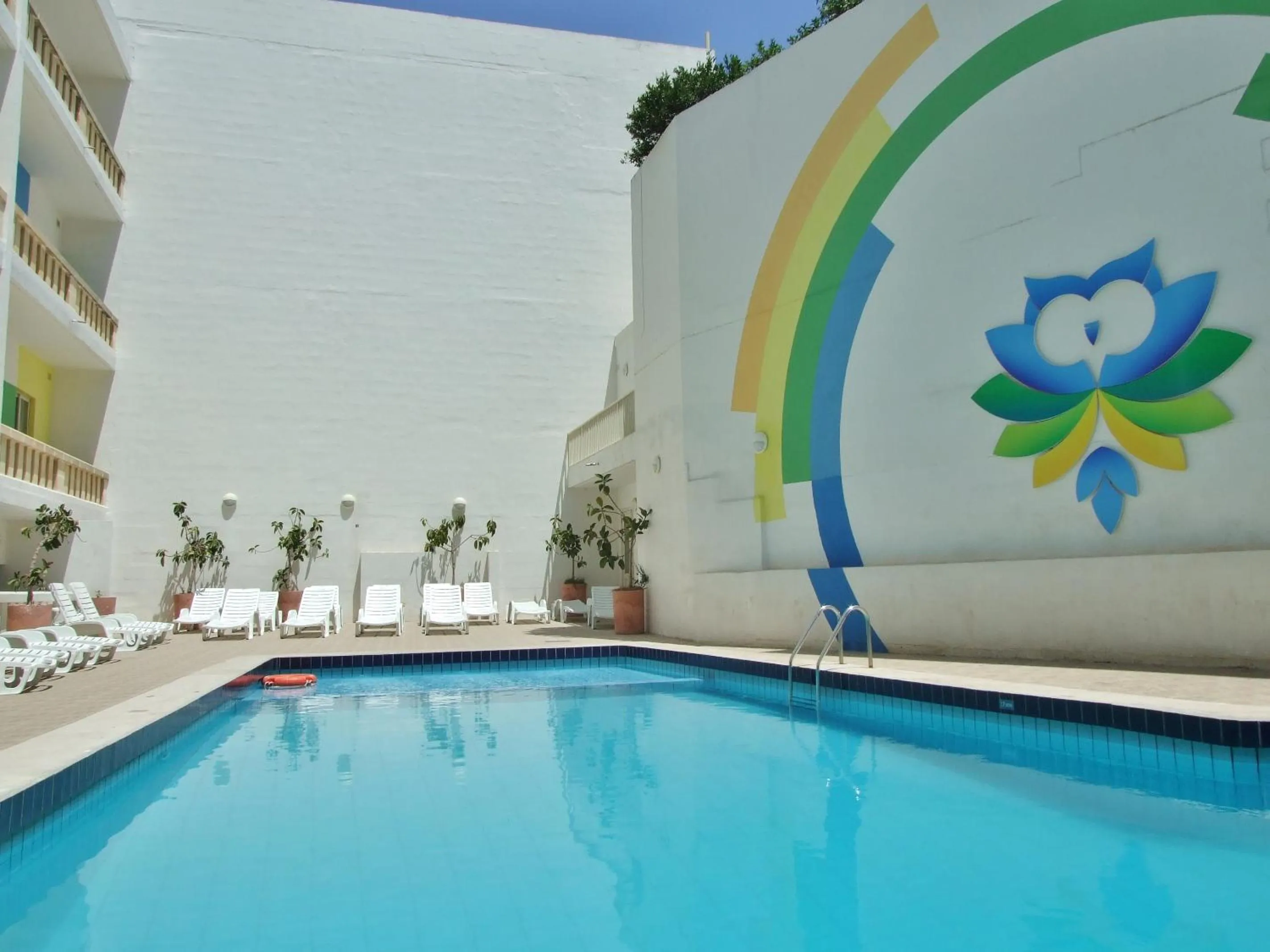 Swimming pool in NSTS Campus Residence and Hostel