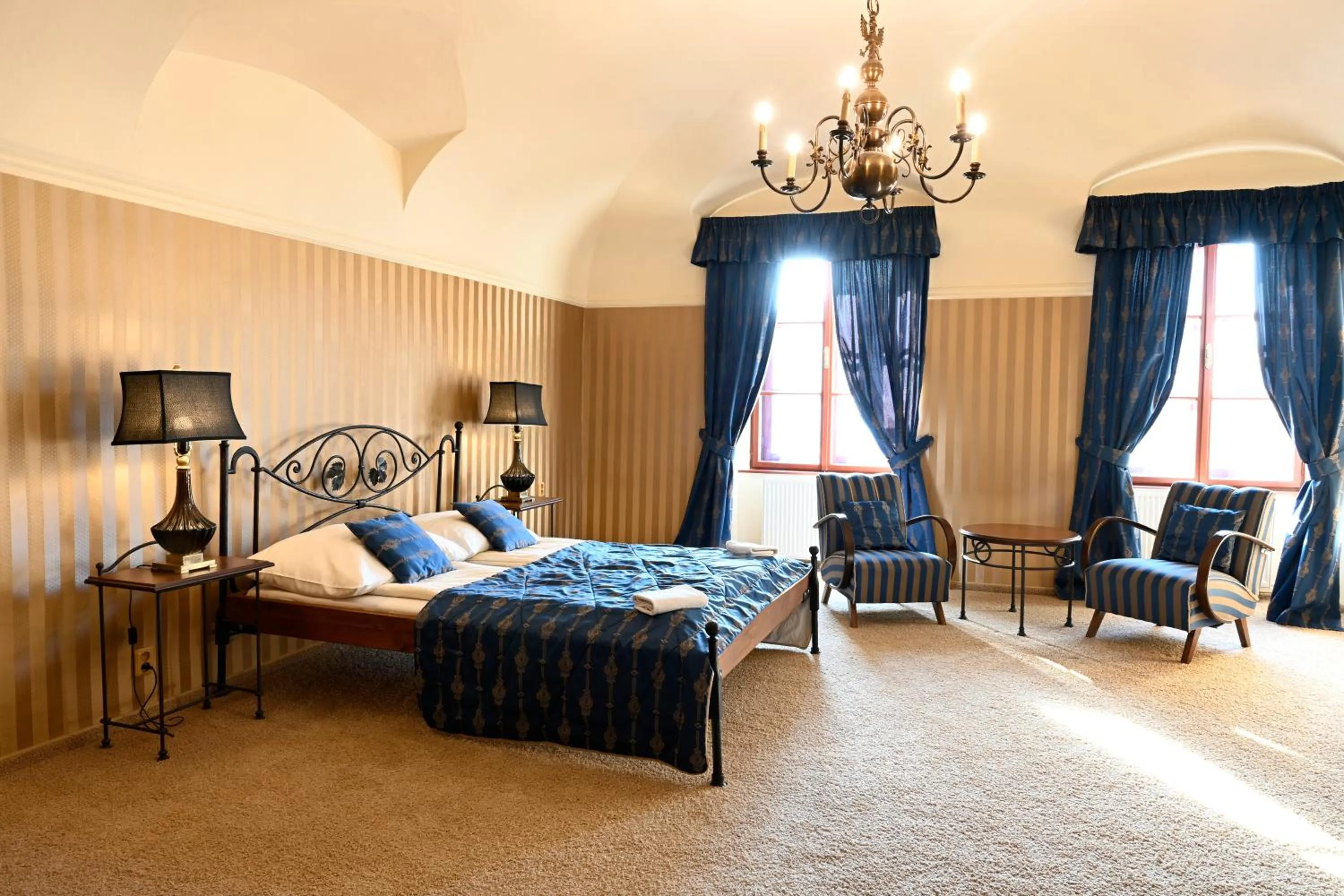 Bedroom, Bed in Hotel Bouček