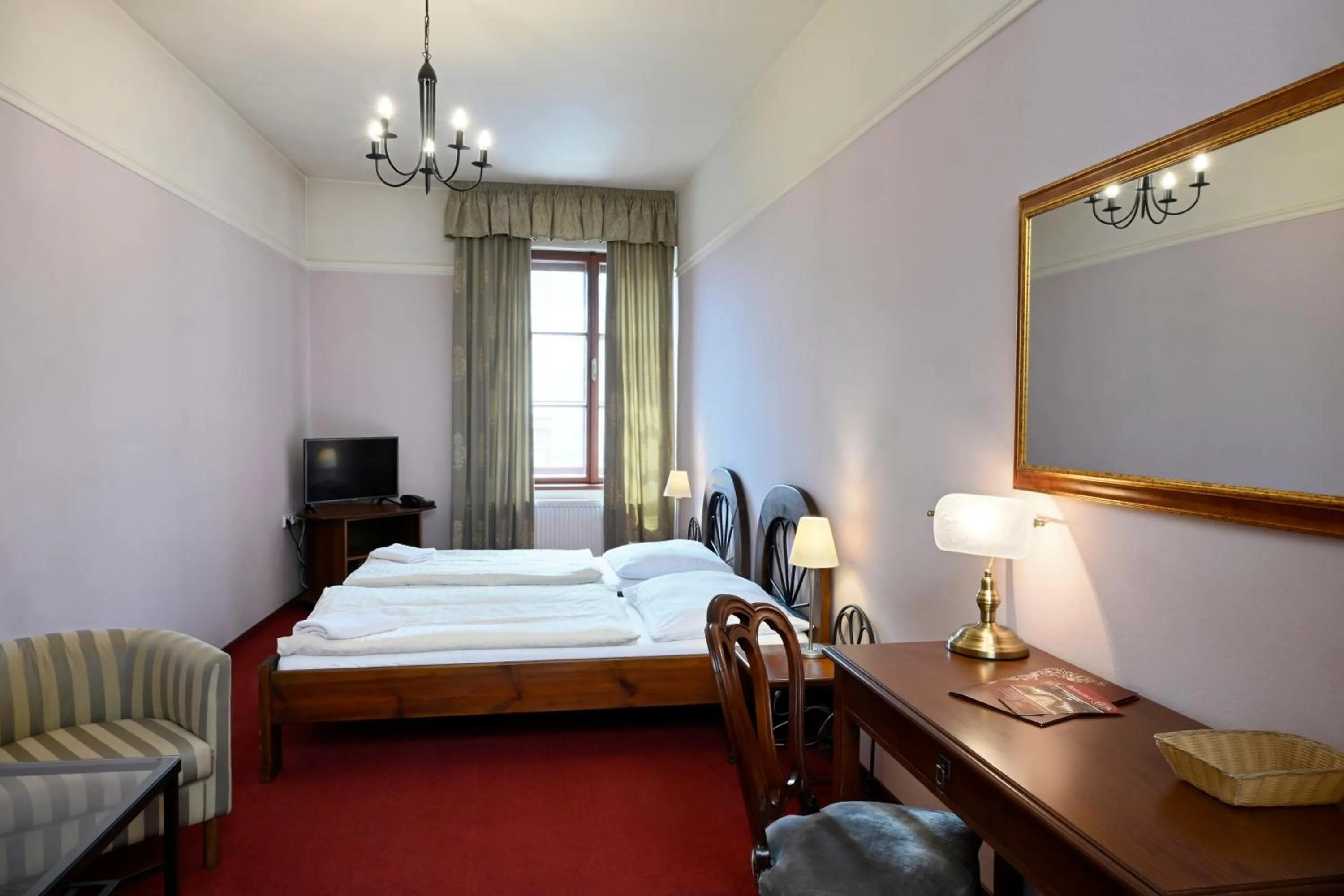Twin Room - single occupancy in Hotel Bouček