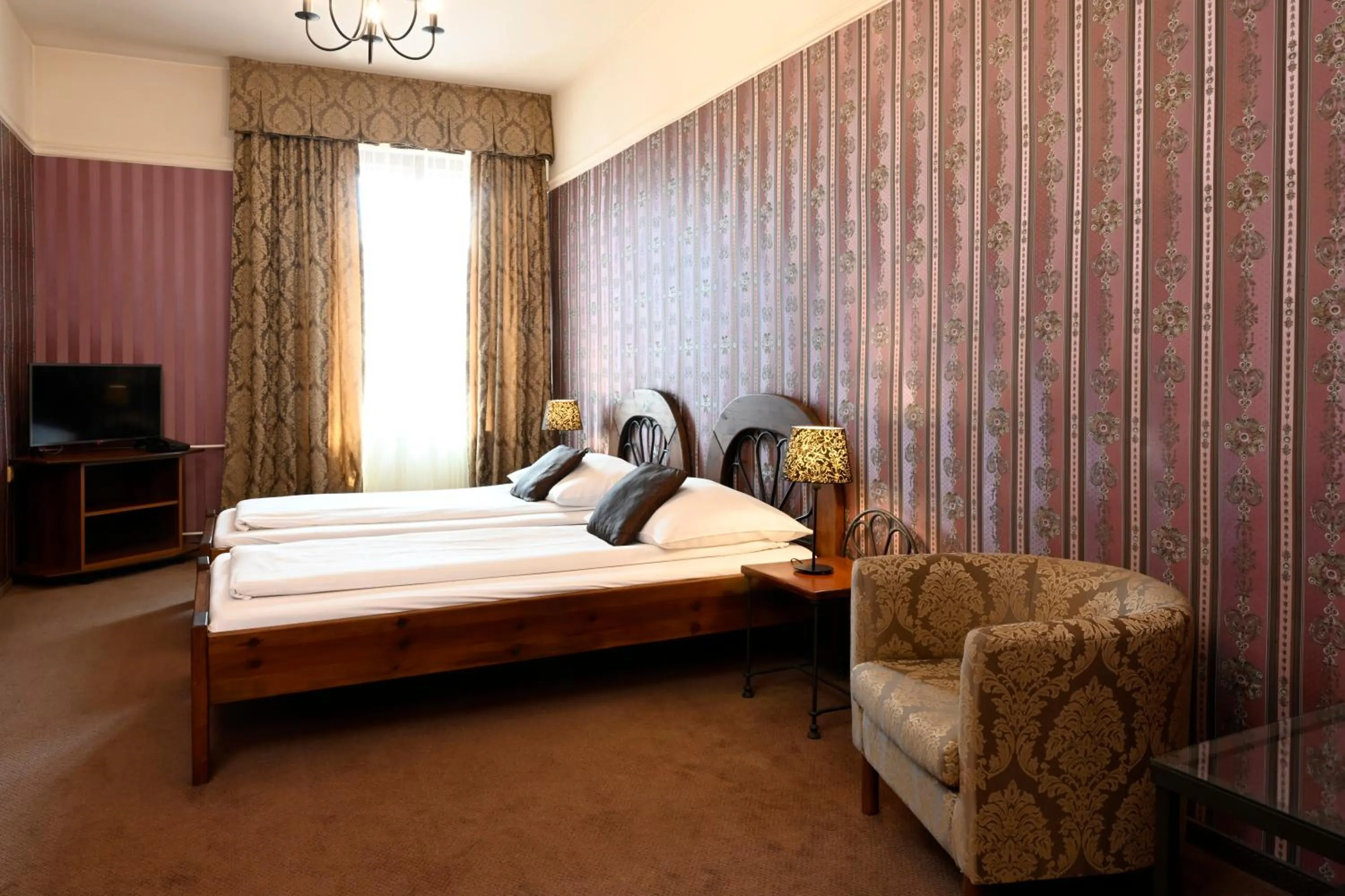 Bedroom, Bed in Hotel Bouček