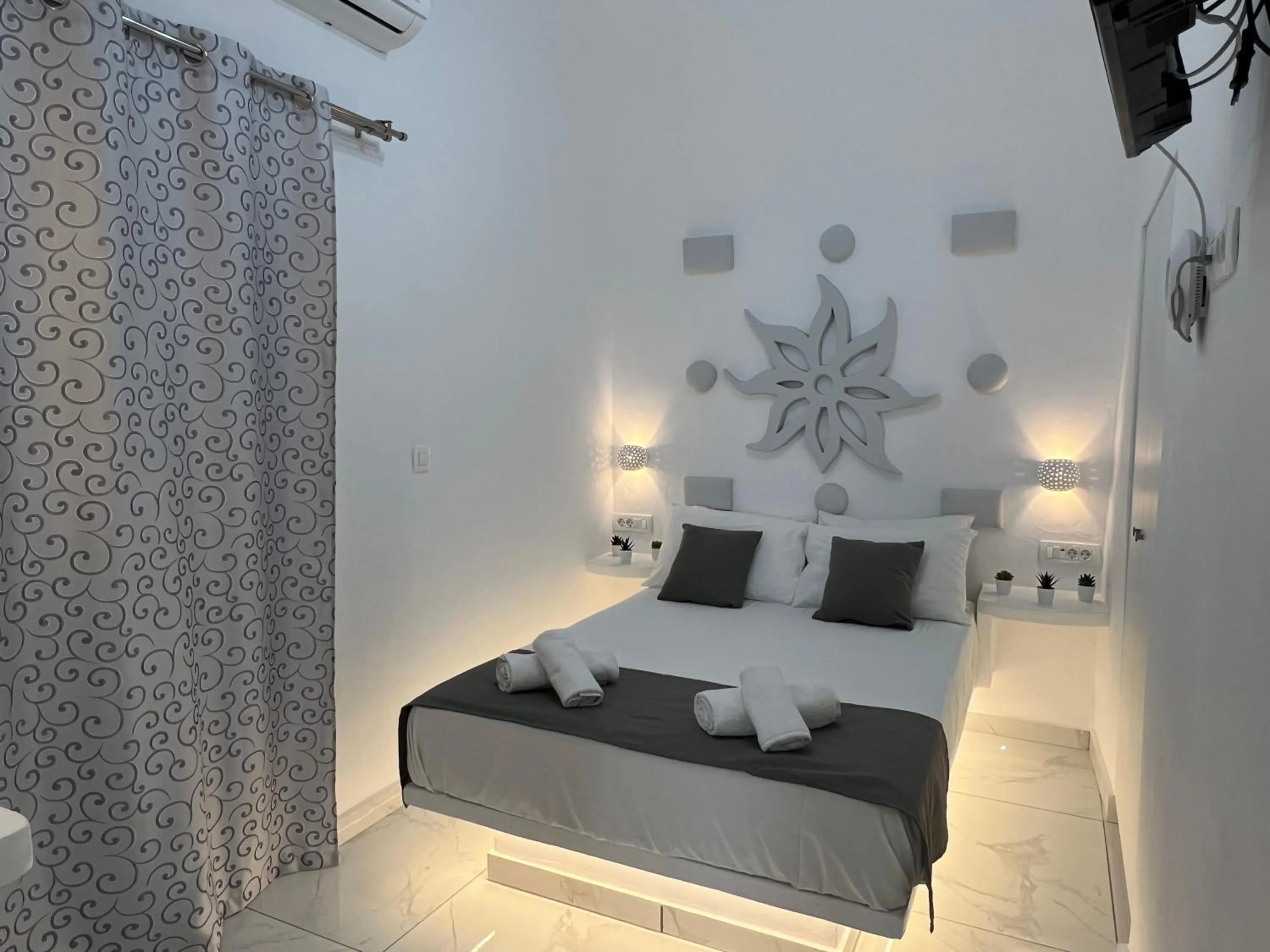 Bedroom, Bed in Villa Pavlina