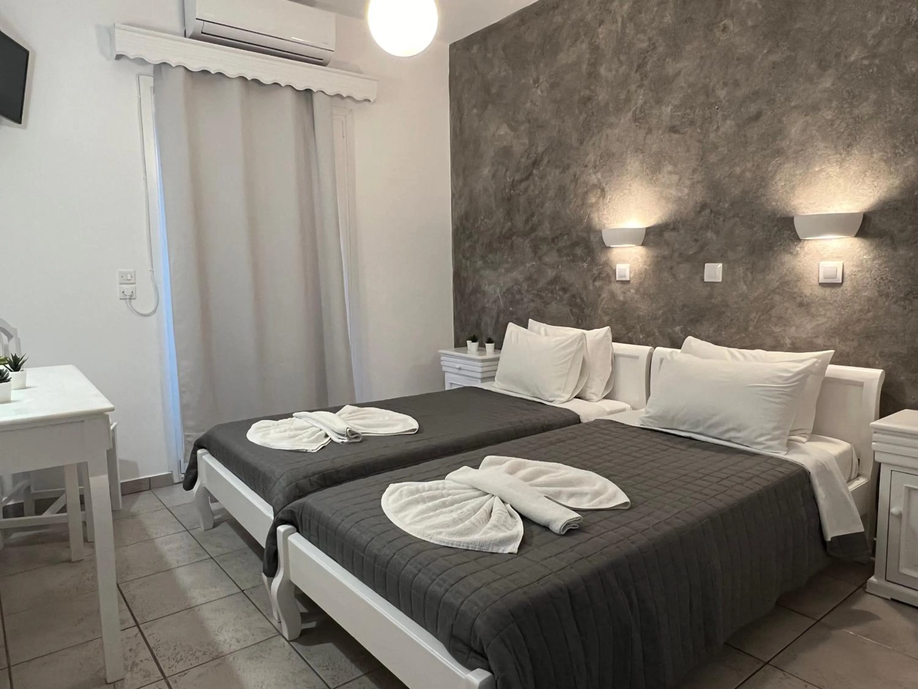 Bedroom, Bed in Villa Pavlina