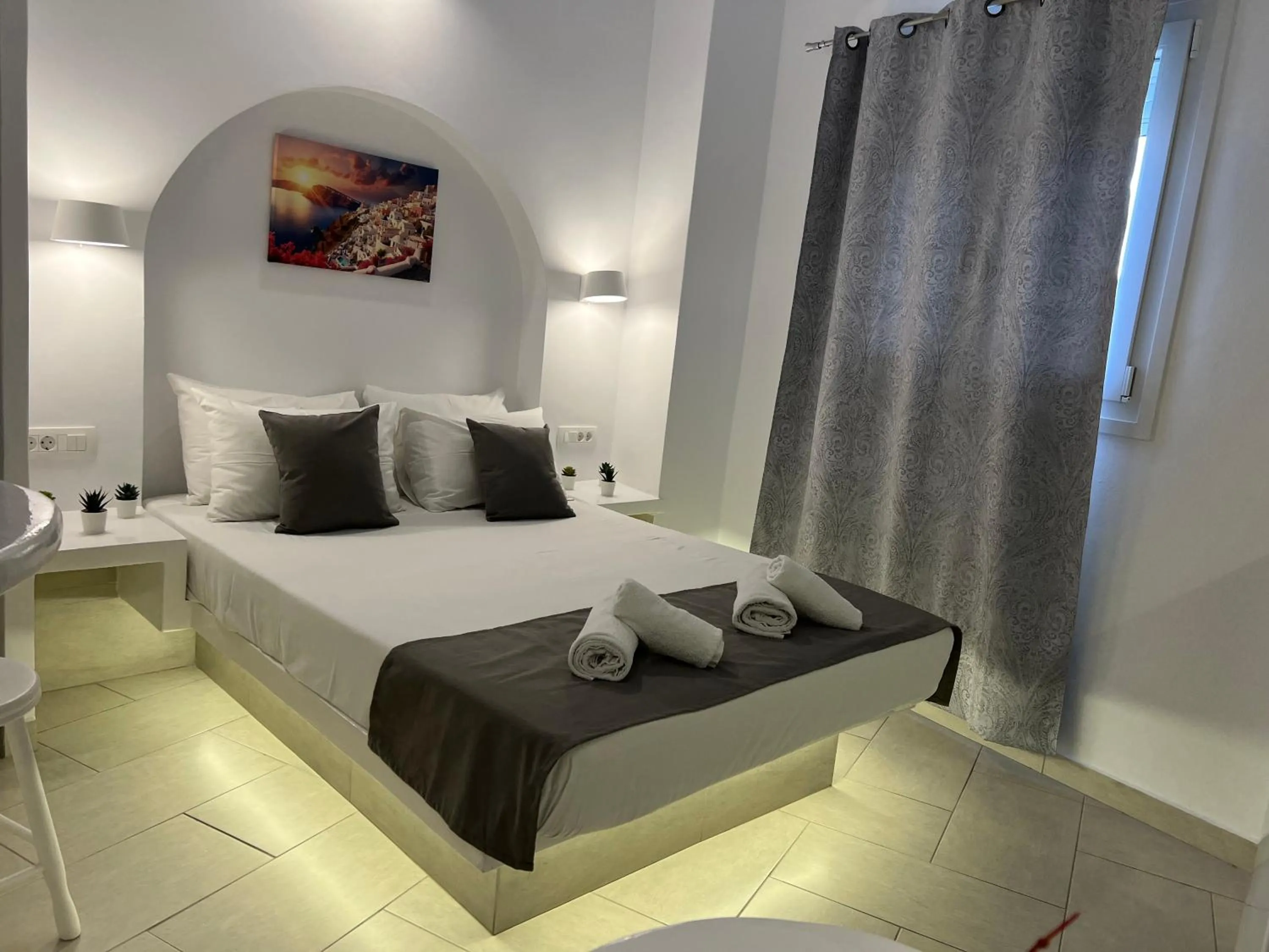 Bedroom, Bed in Villa Pavlina