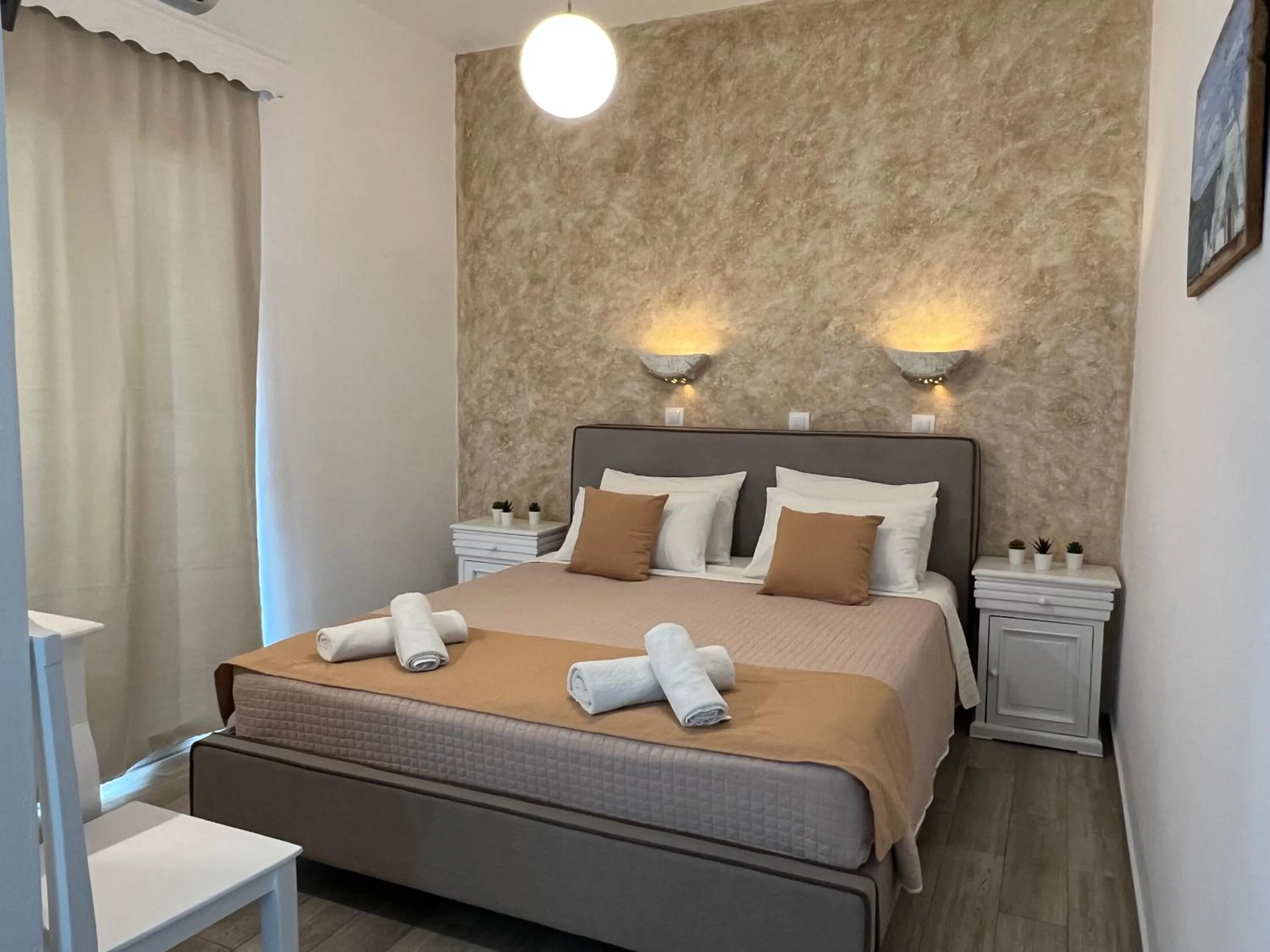 Bedroom, Bed in Villa Pavlina