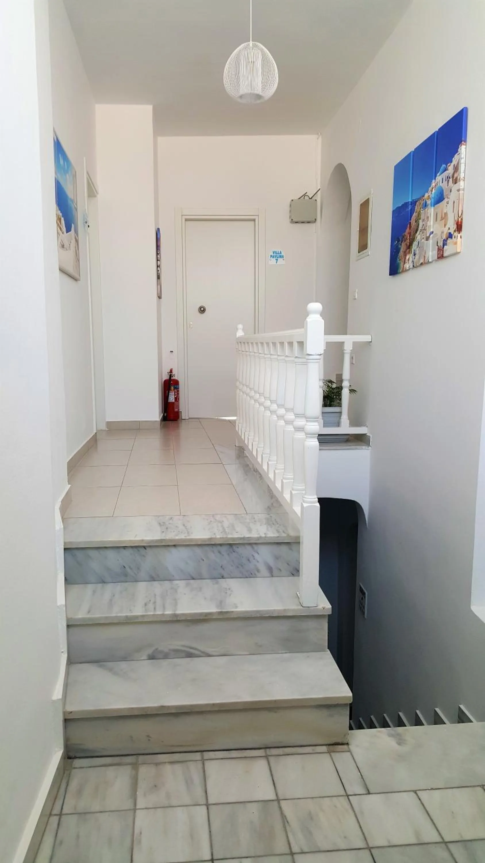 Lobby or reception in Villa Pavlina