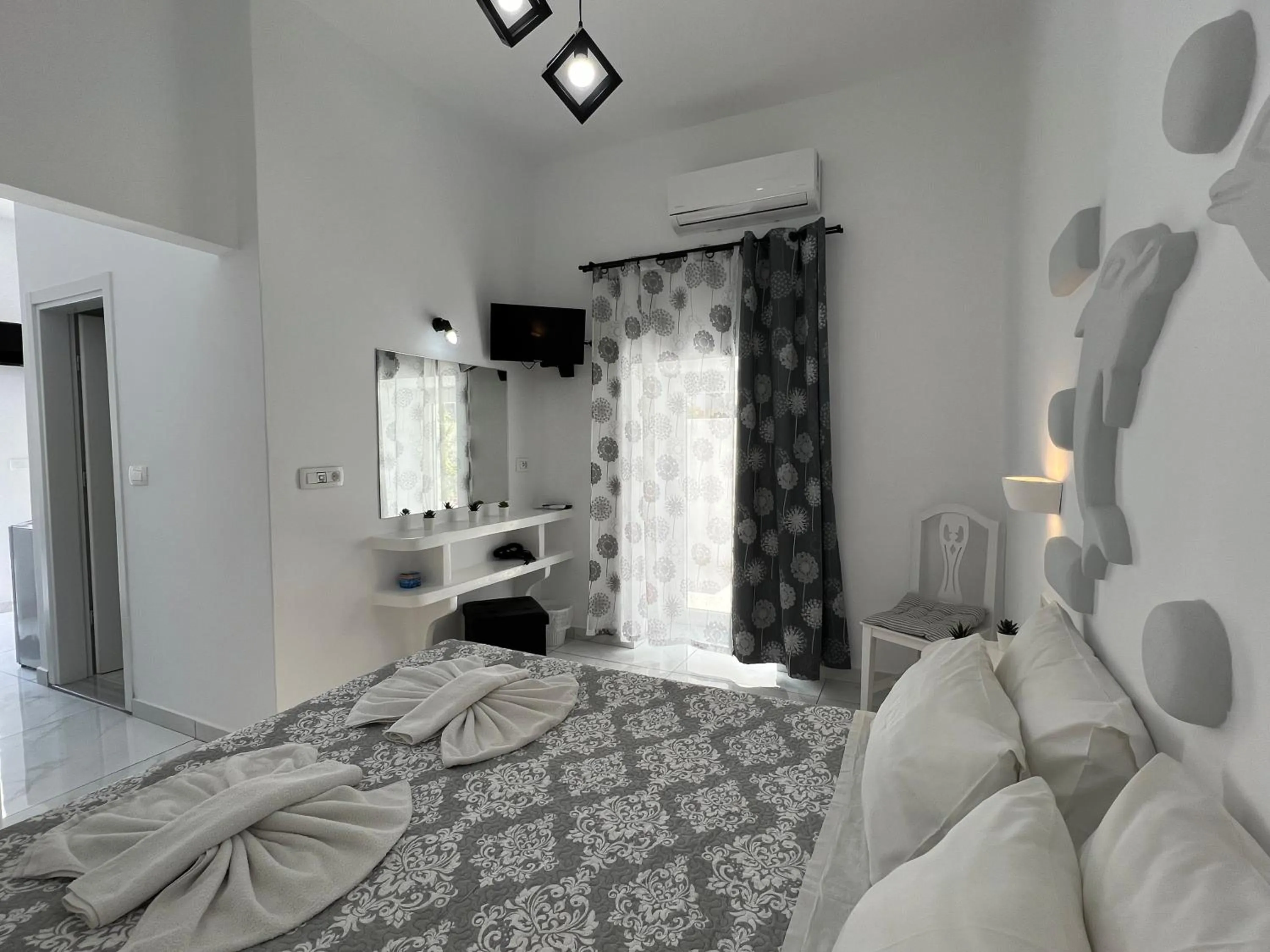 Bedroom, Bed in Villa Pavlina