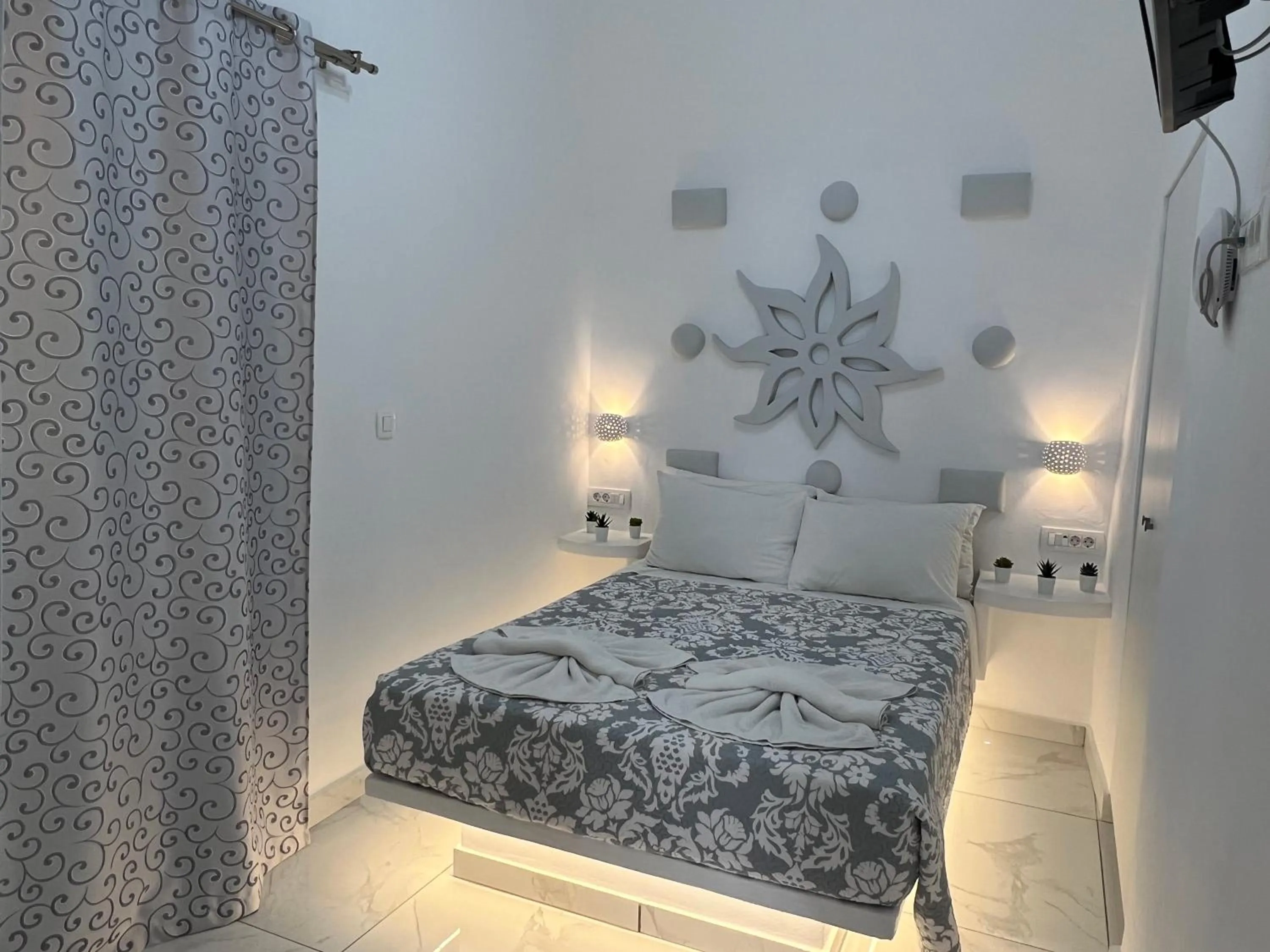 Bedroom, Bed in Villa Pavlina