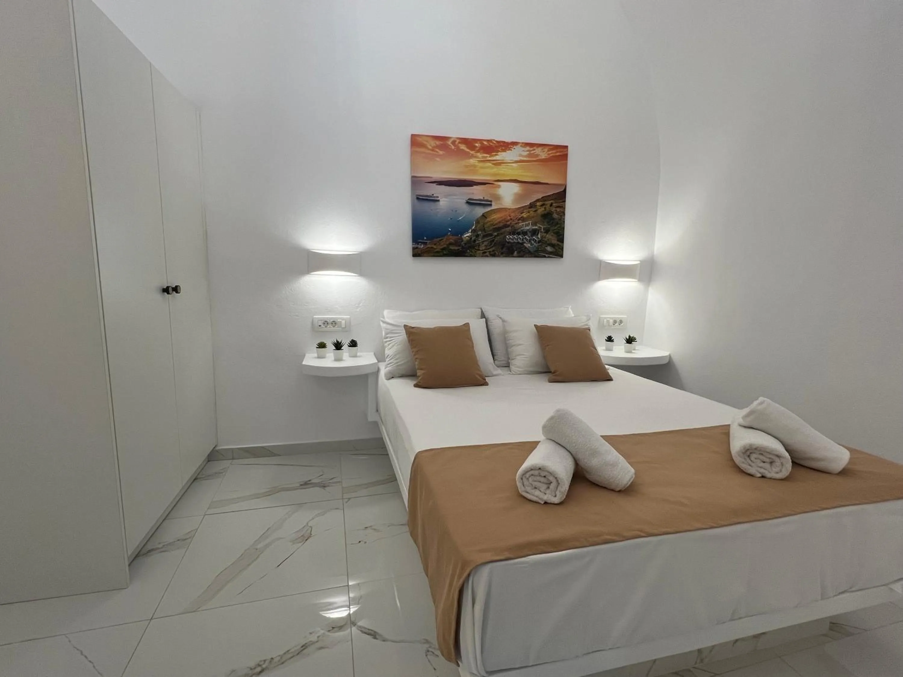 Bedroom, Bed in Villa Pavlina