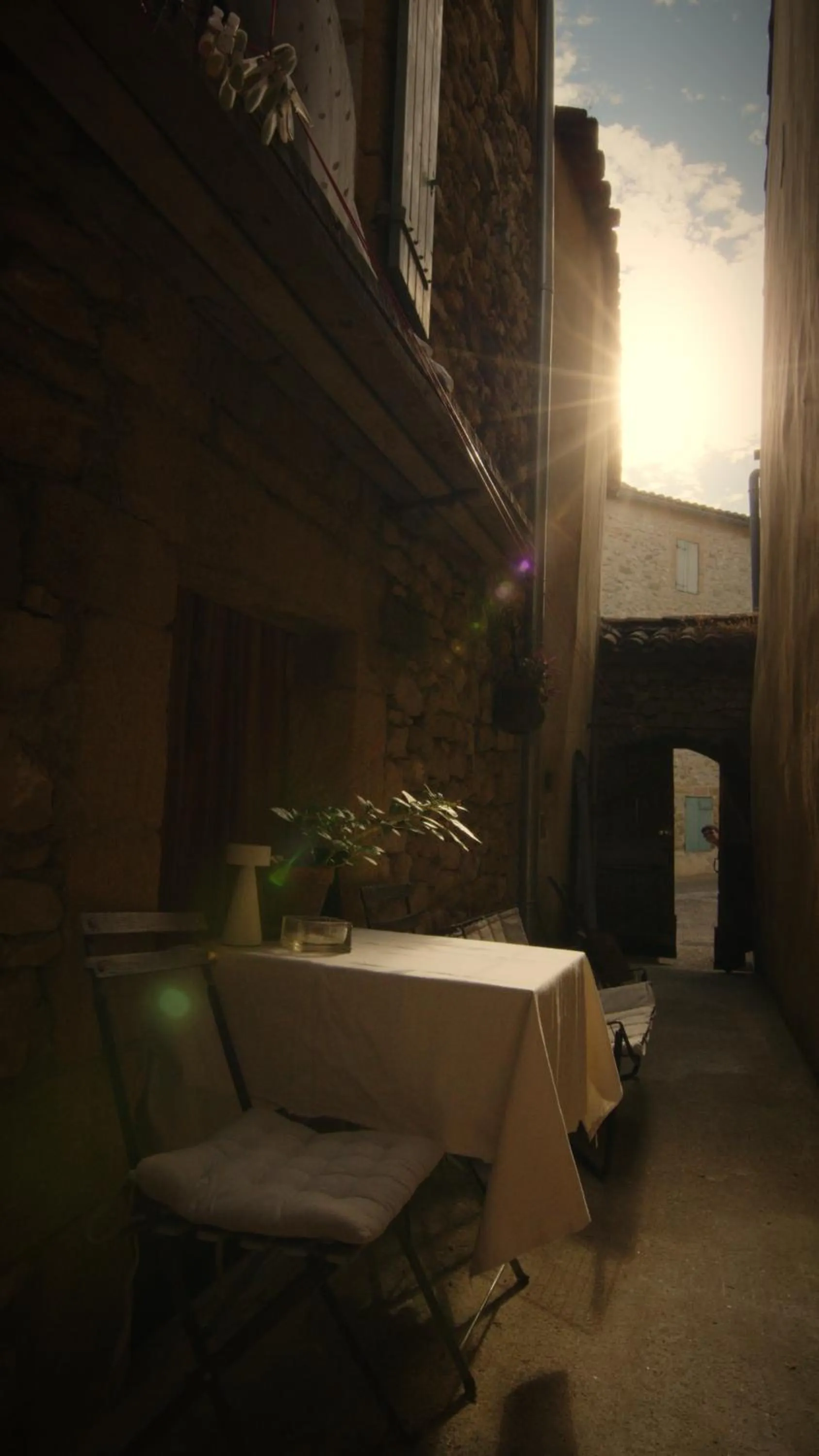 Patio in Les chambres d'Elise