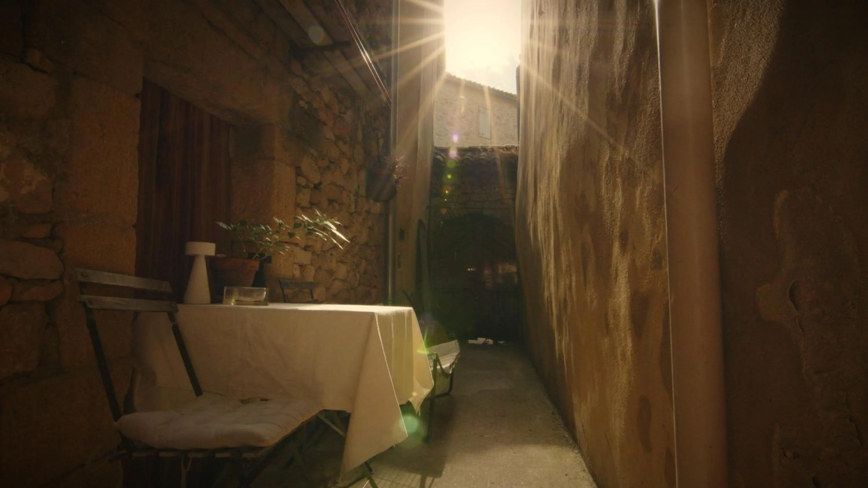 Garden in Les chambres d'Elise