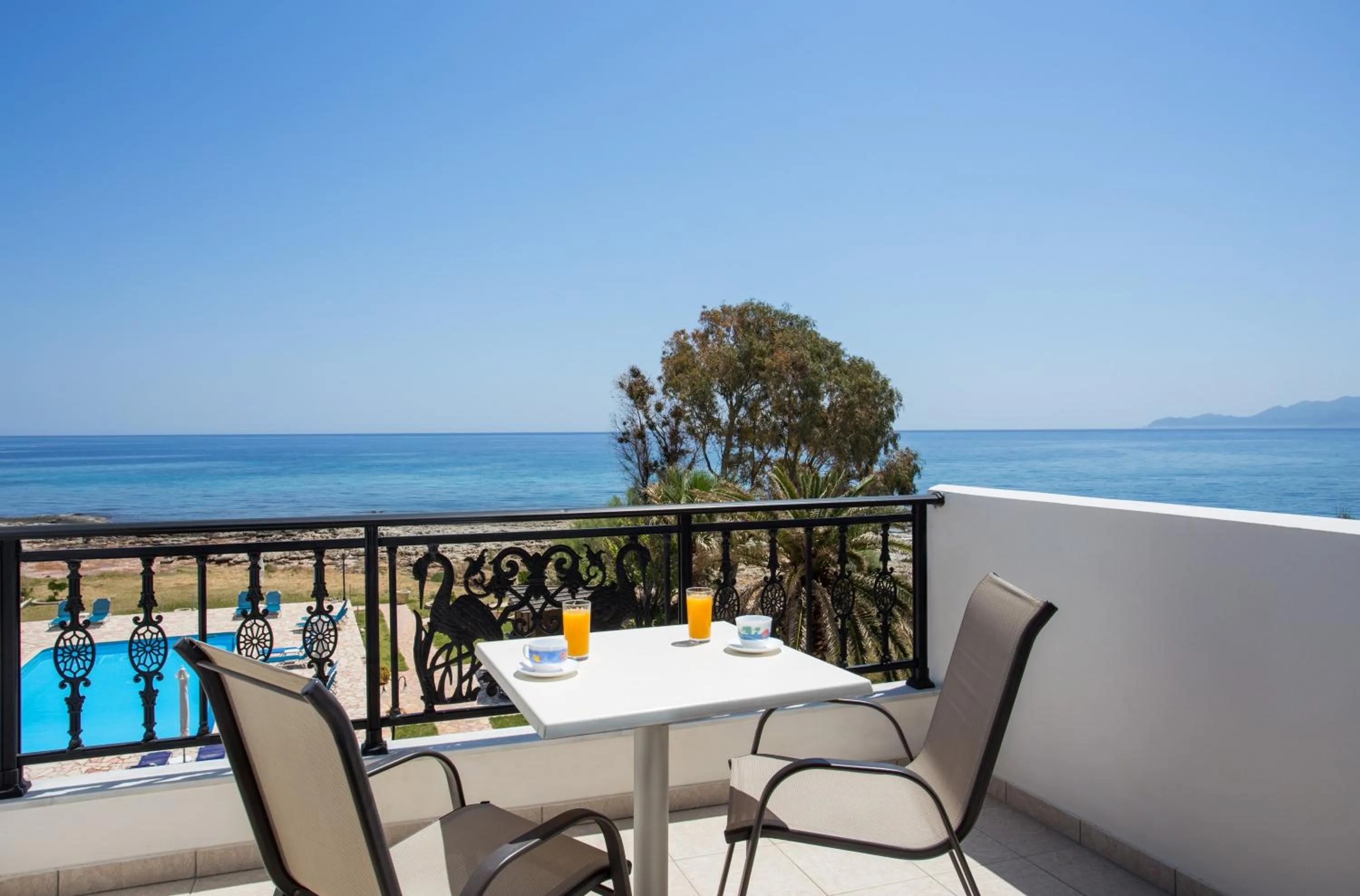 Balcony/Terrace in Venti Seaside Adult Hotel