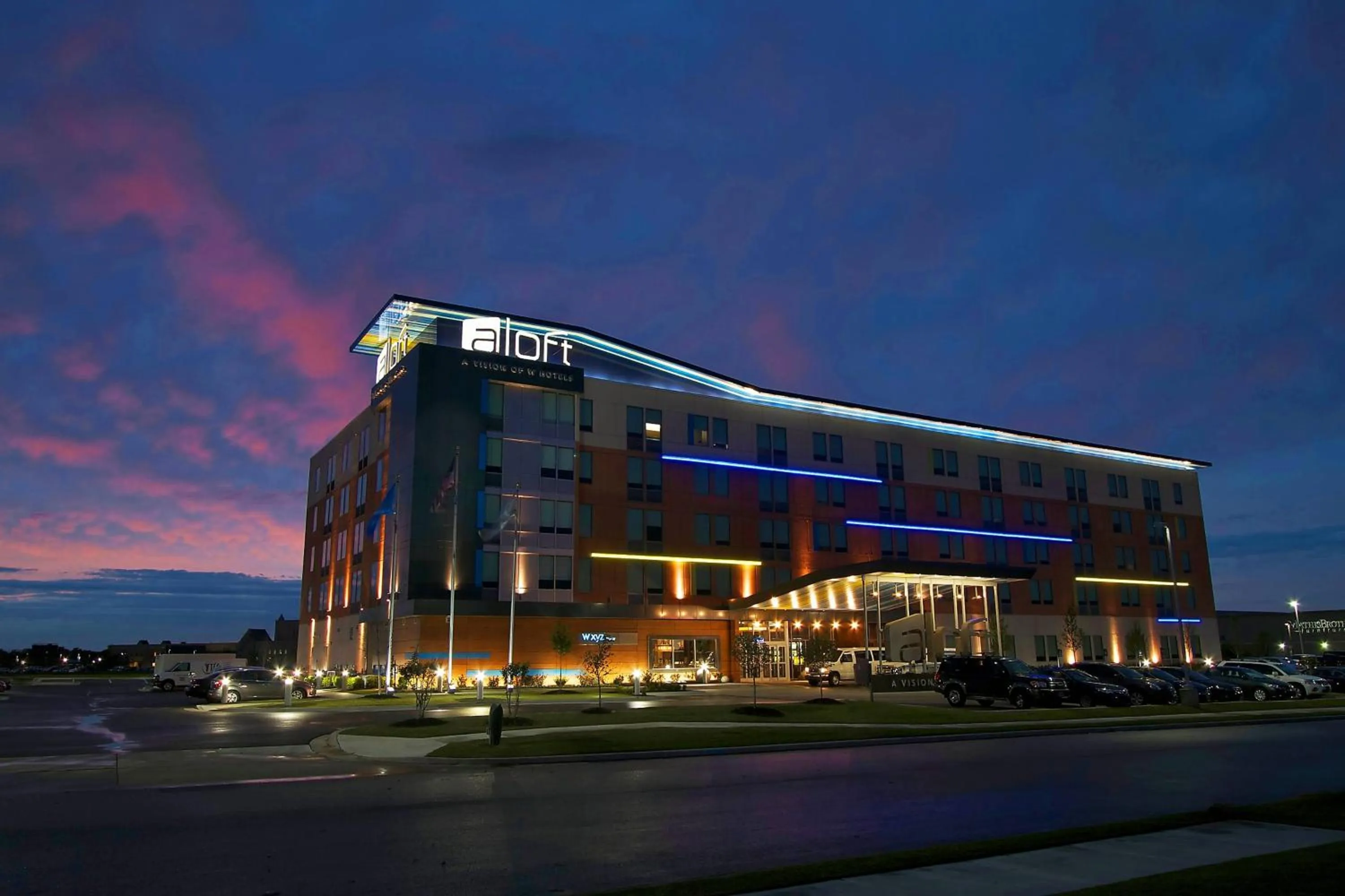 Property building in Aloft Tulsa