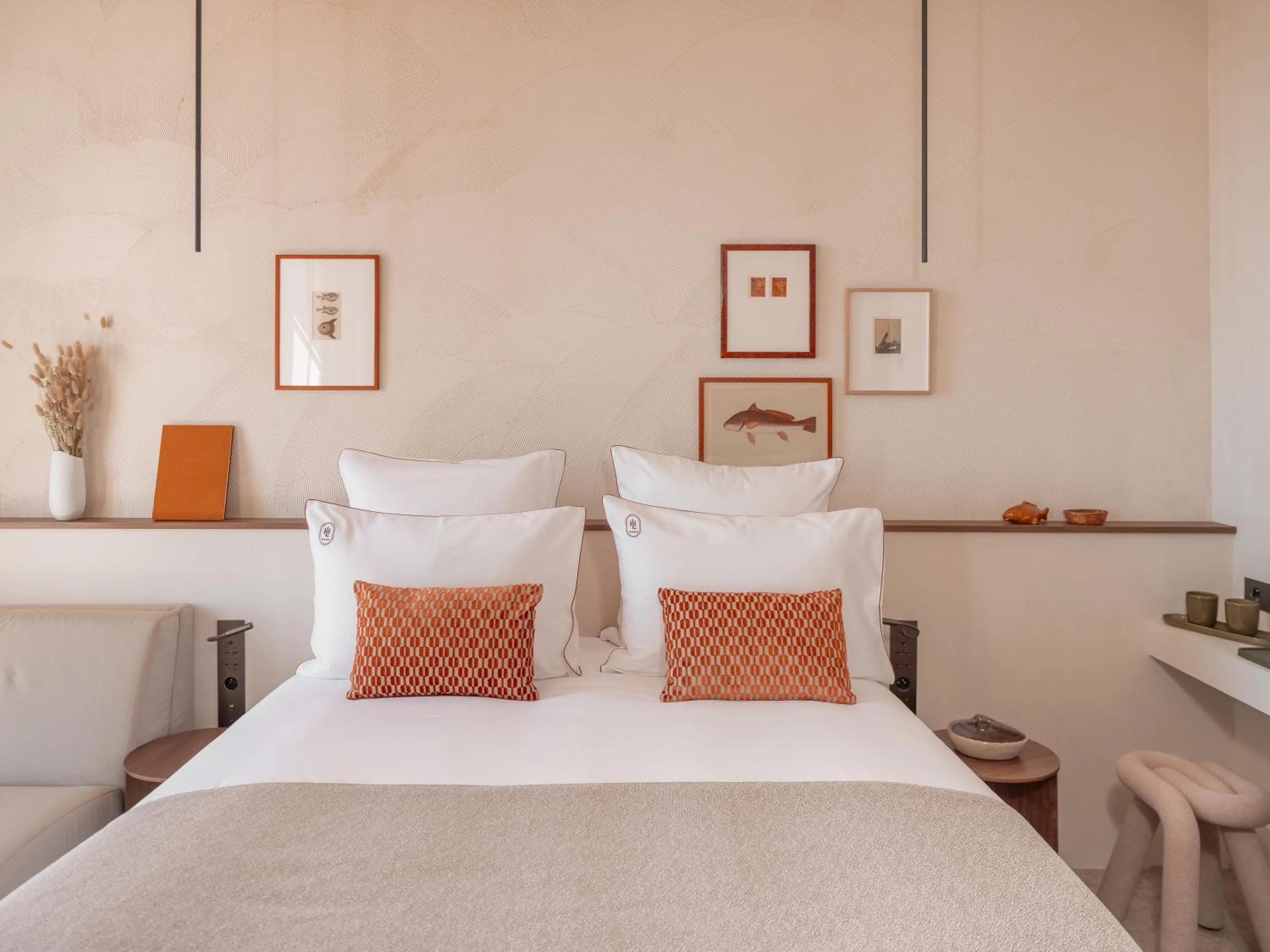 Bed in Hôtel Liautaud Cassis