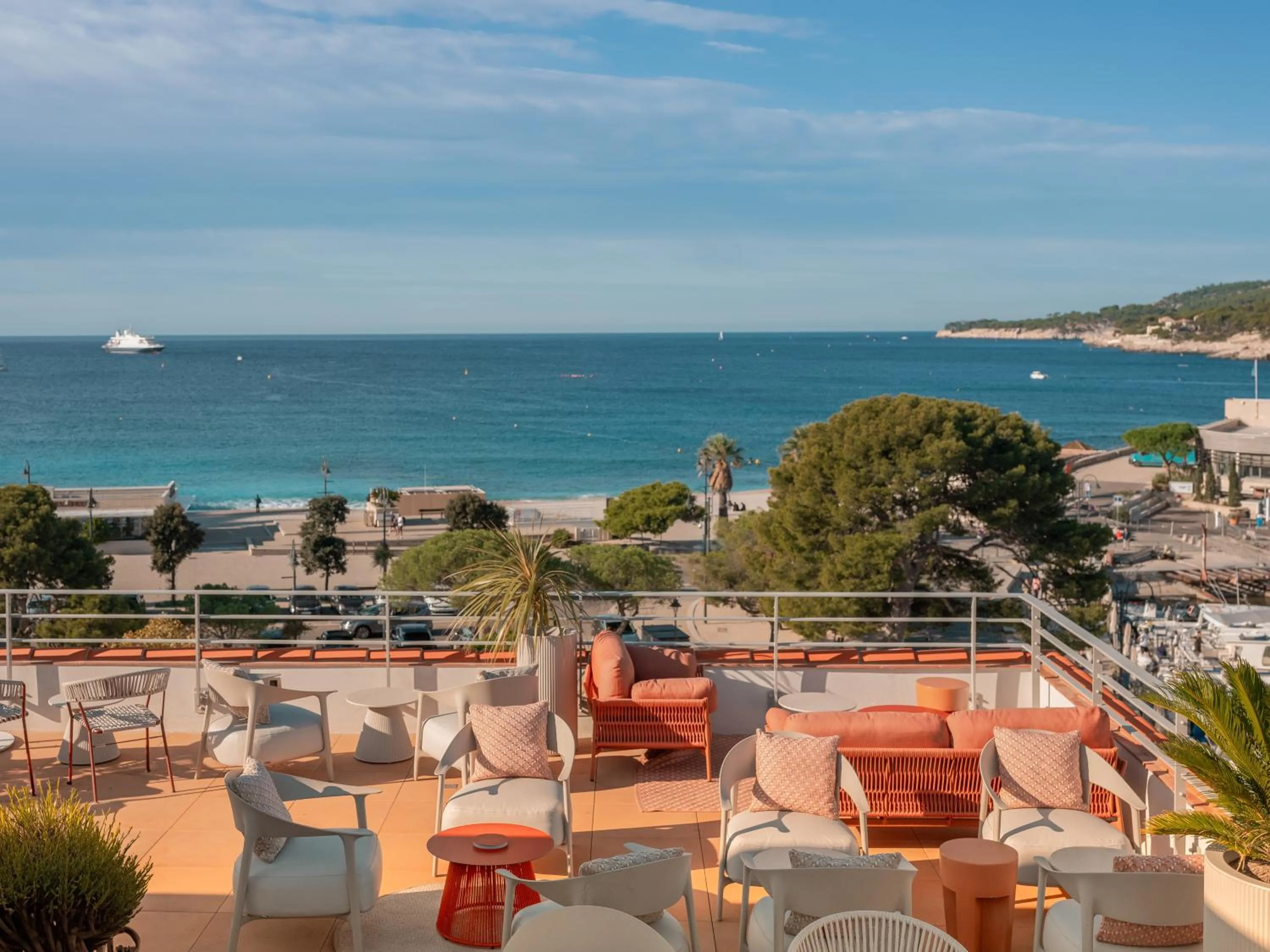 Patio in Hôtel Liautaud Cassis