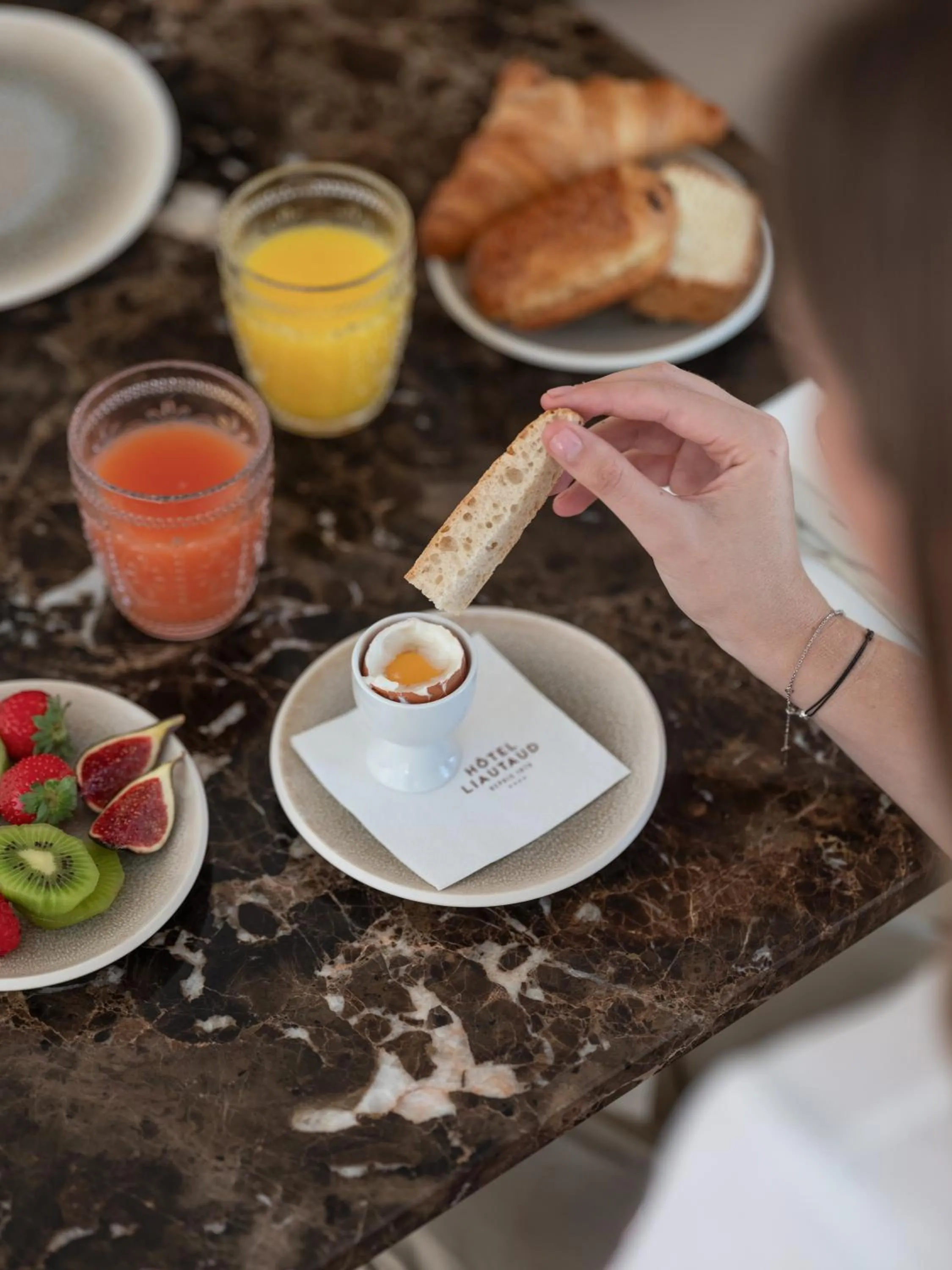 Breakfast in Hôtel Liautaud Cassis