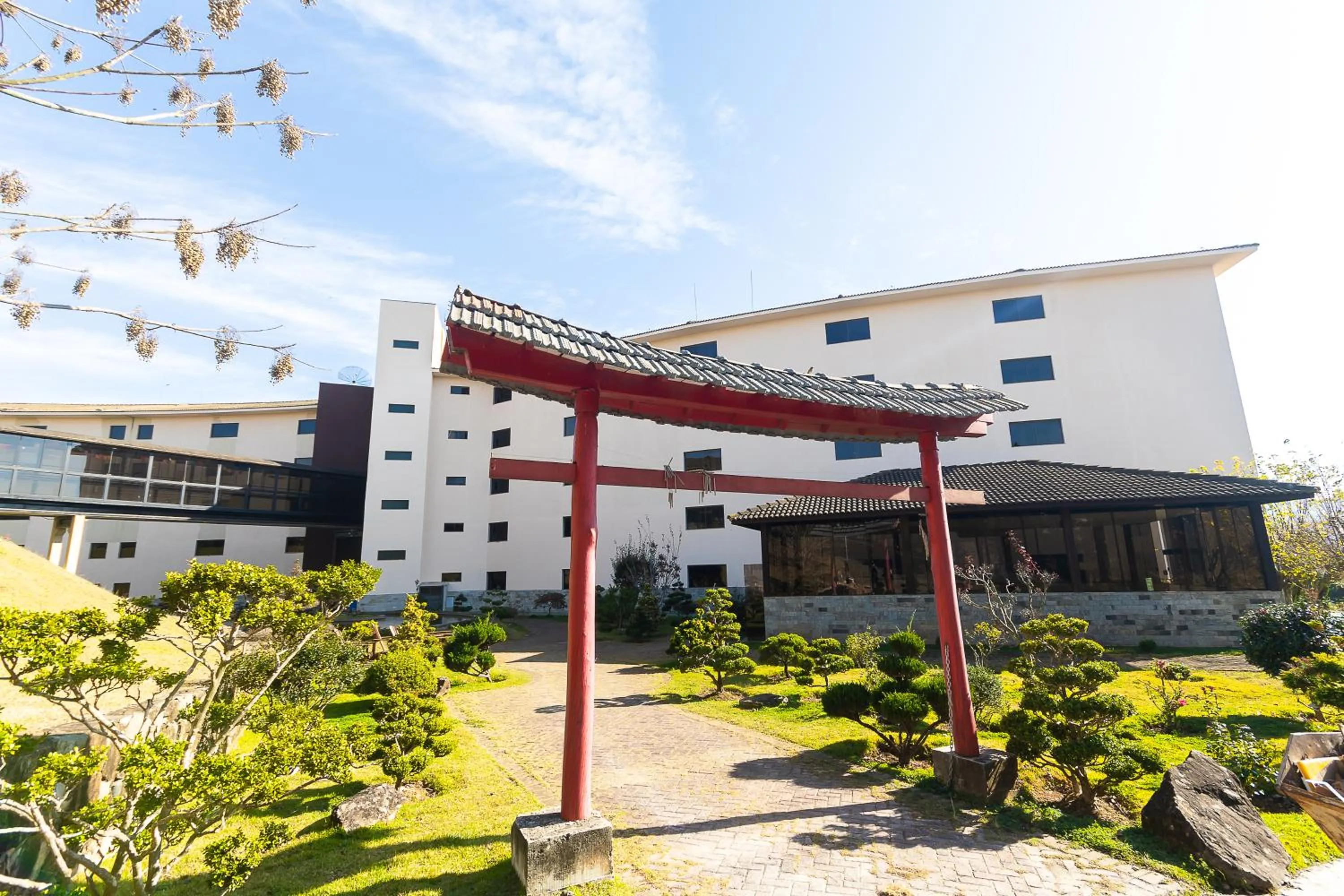 Garden view in Hotel Golden Park All Inclusive Poços de Caldas By Nacional Inn
