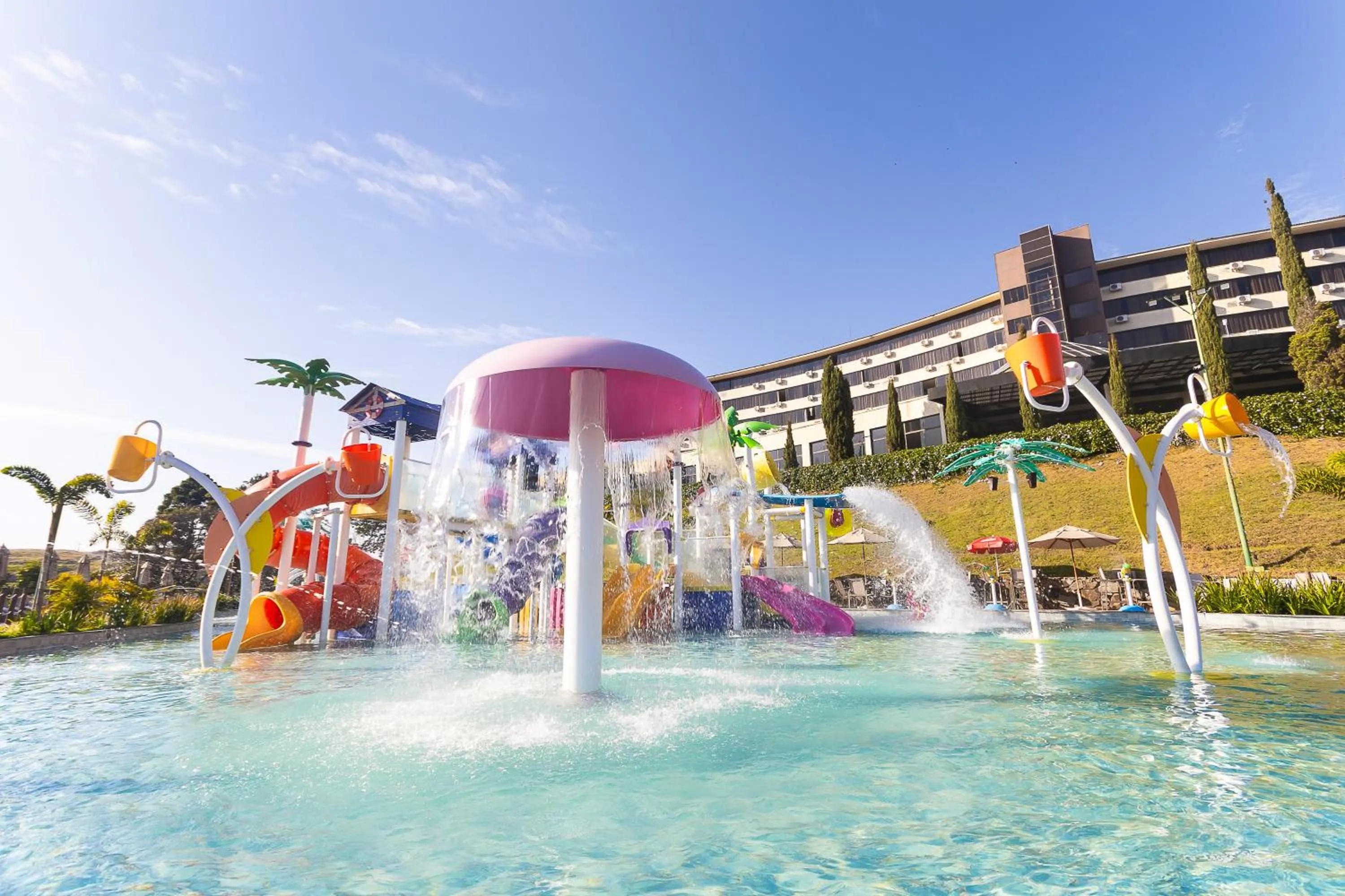 Aqua park in Hotel Golden Park All Inclusive Poços de Caldas By Nacional Inn