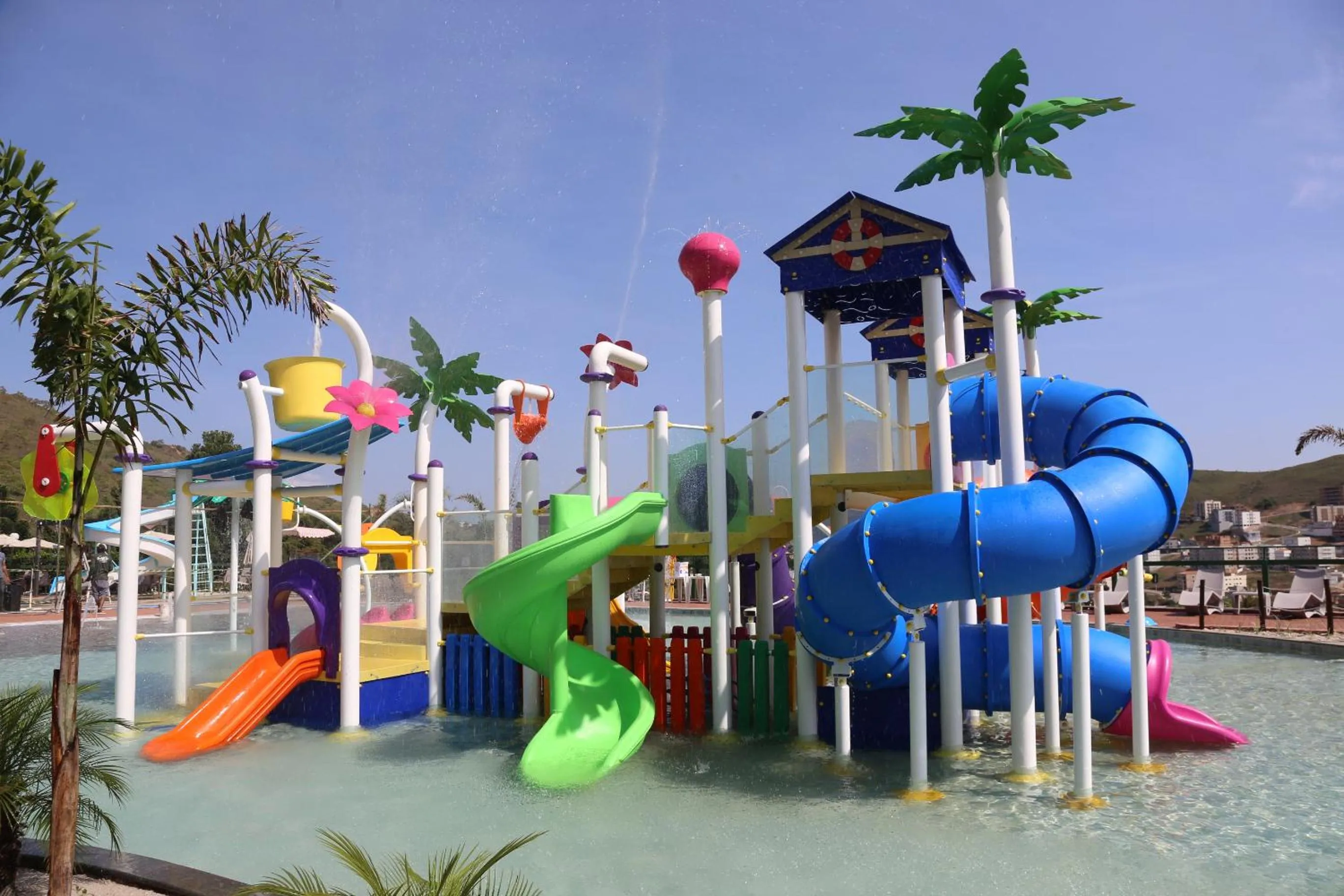 Aqua park in Hotel Golden Park All Inclusive Poços de Caldas By Nacional Inn