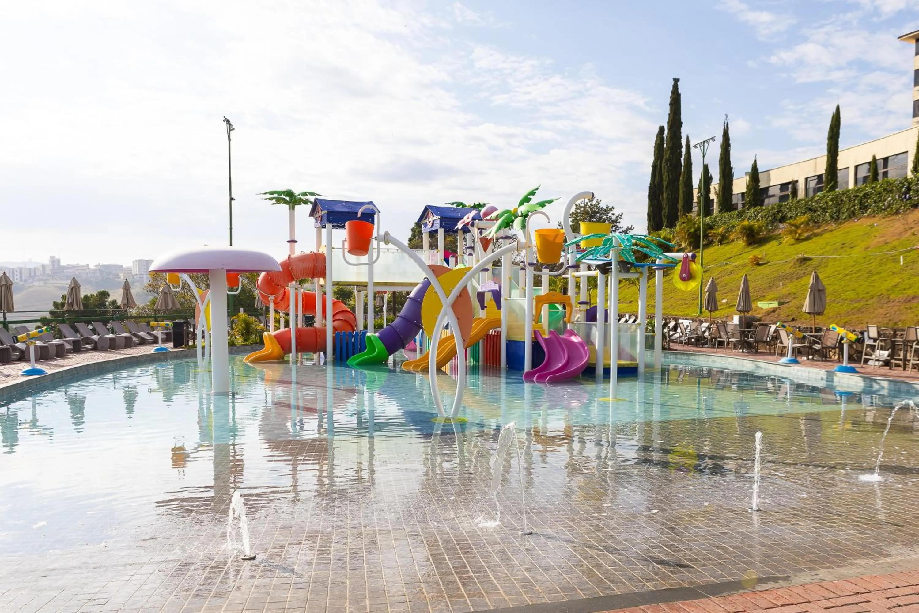 Aqua park in Hotel Golden Park All Inclusive Poços de Caldas By Nacional Inn