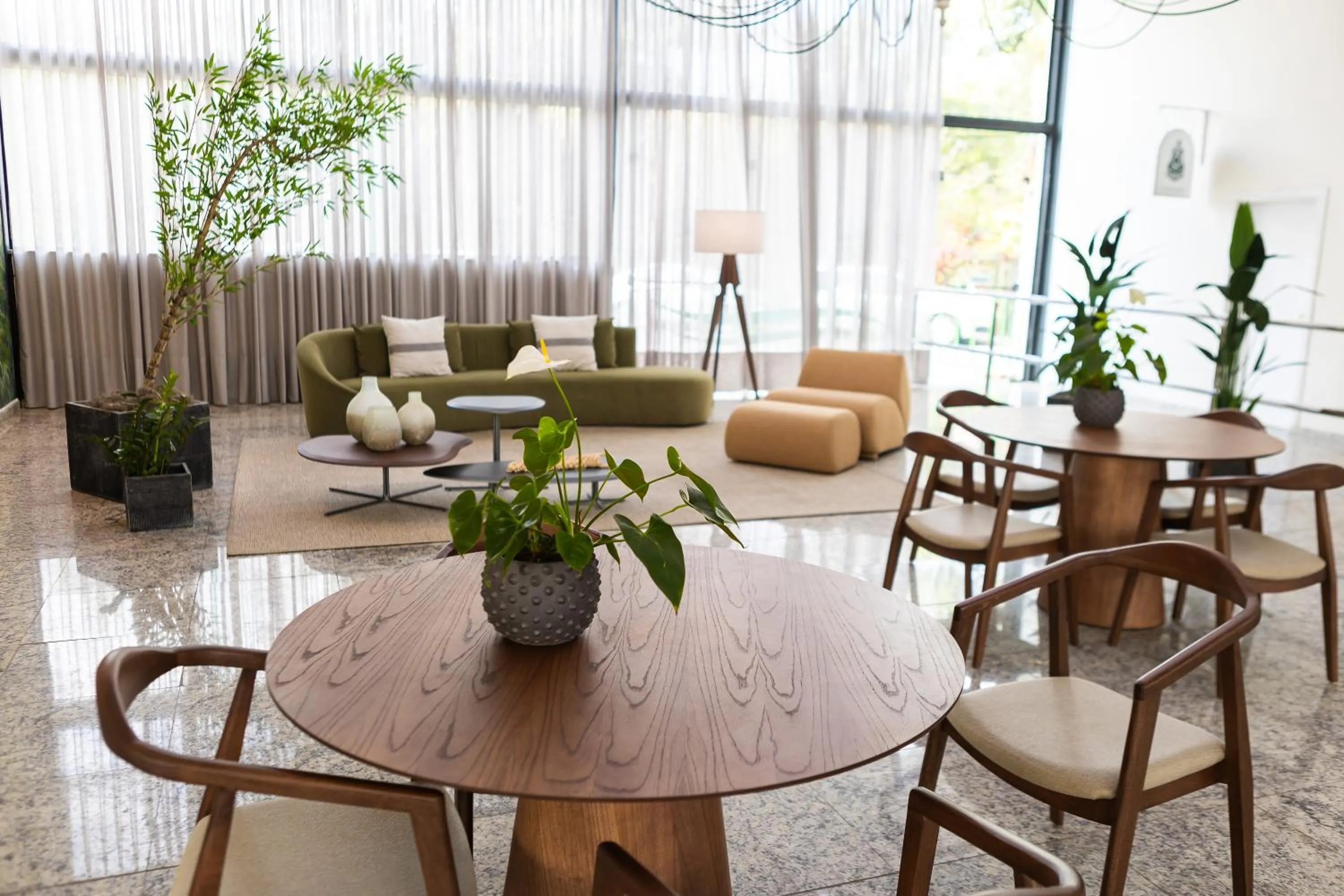 Seating area in Hotel Golden Park All Inclusive Poços de Caldas By Nacional Inn