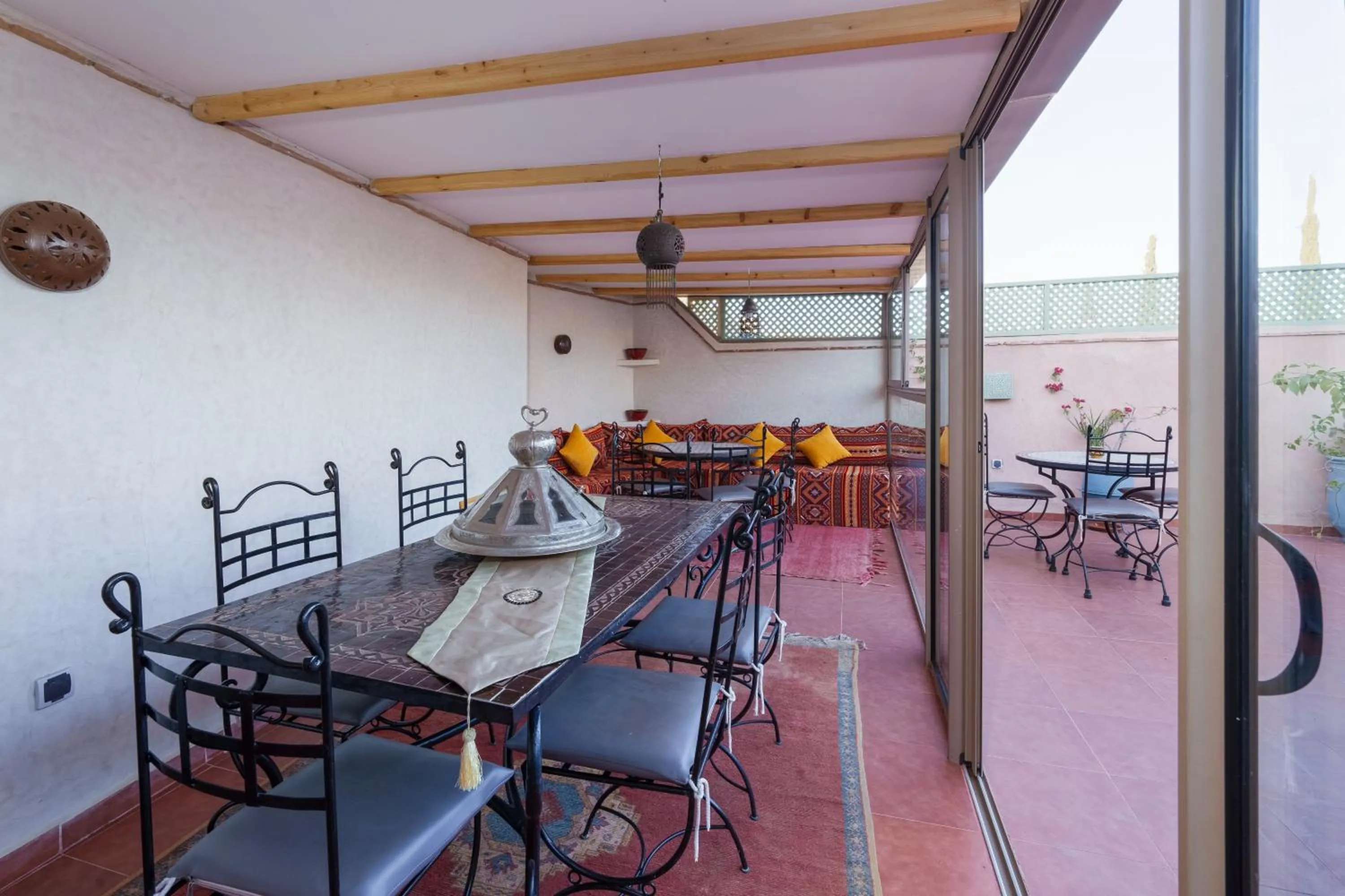 Patio in Riad Azalia