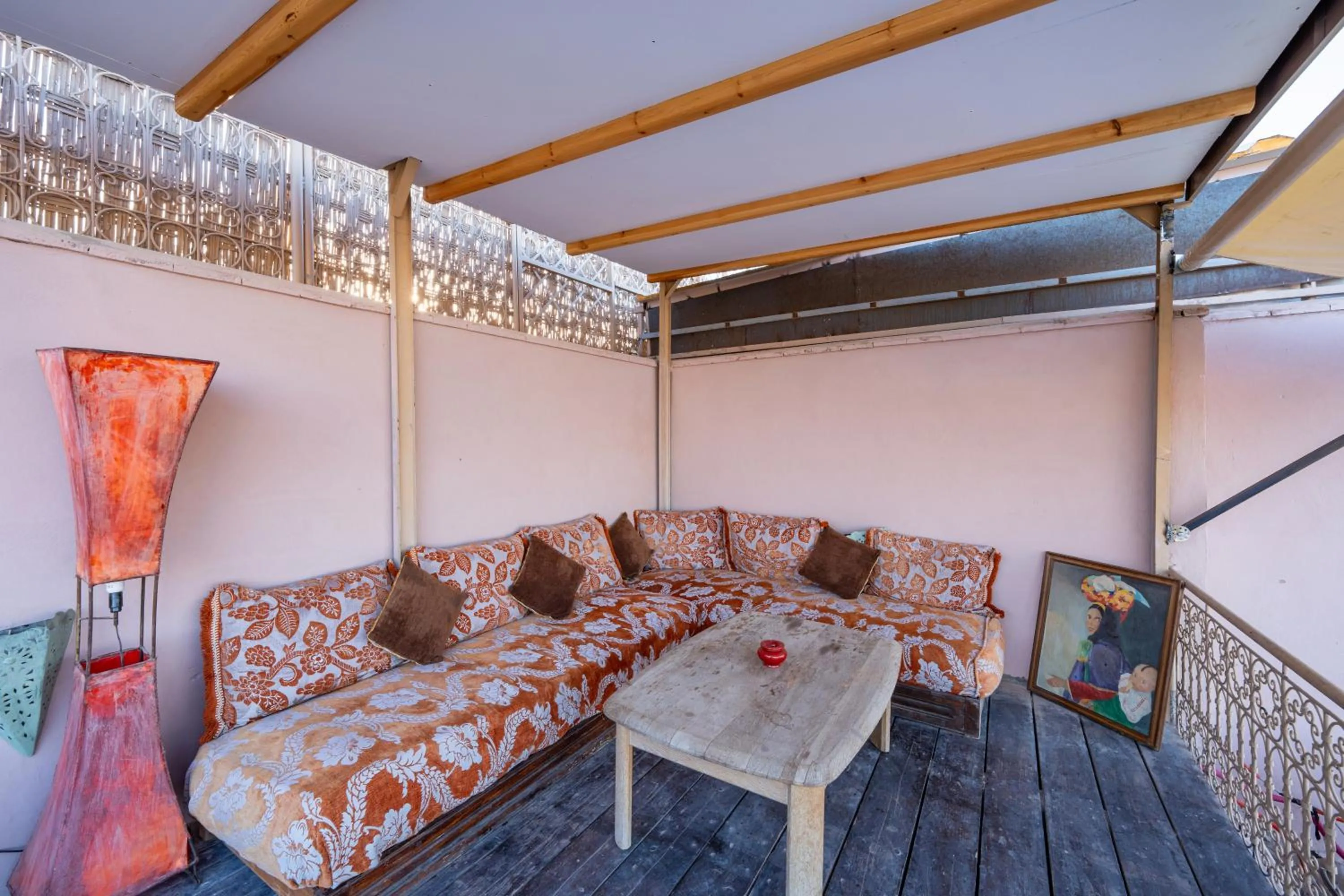 Patio in Riad Azalia