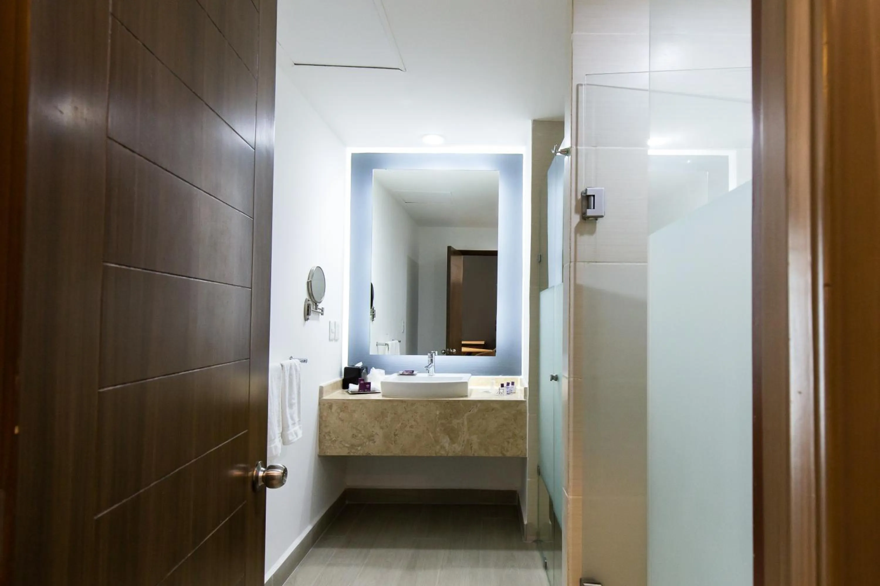 Bathroom, Bed in HS HOTSSON Smart León Centro Max