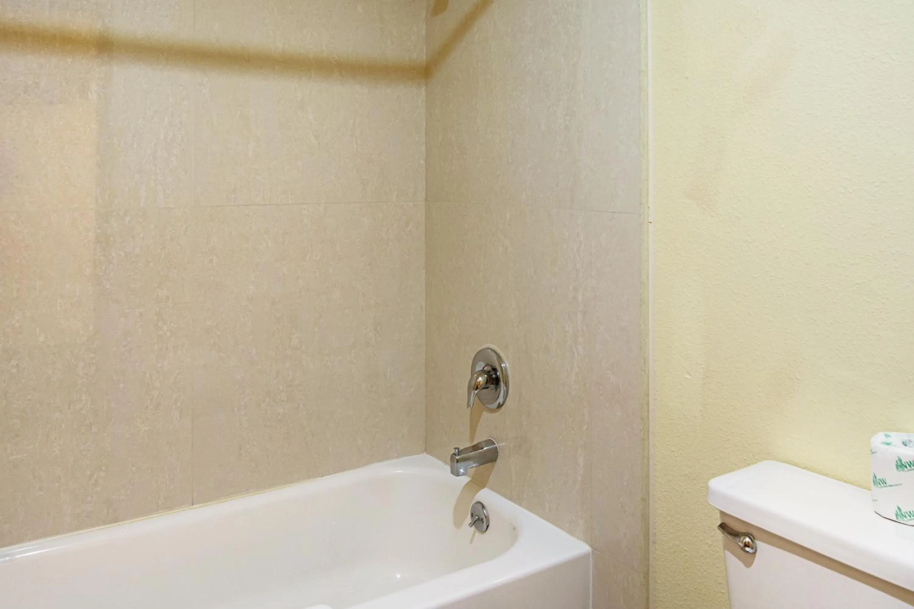 Bathroom in Super 8 by Wyndham Vancouver East