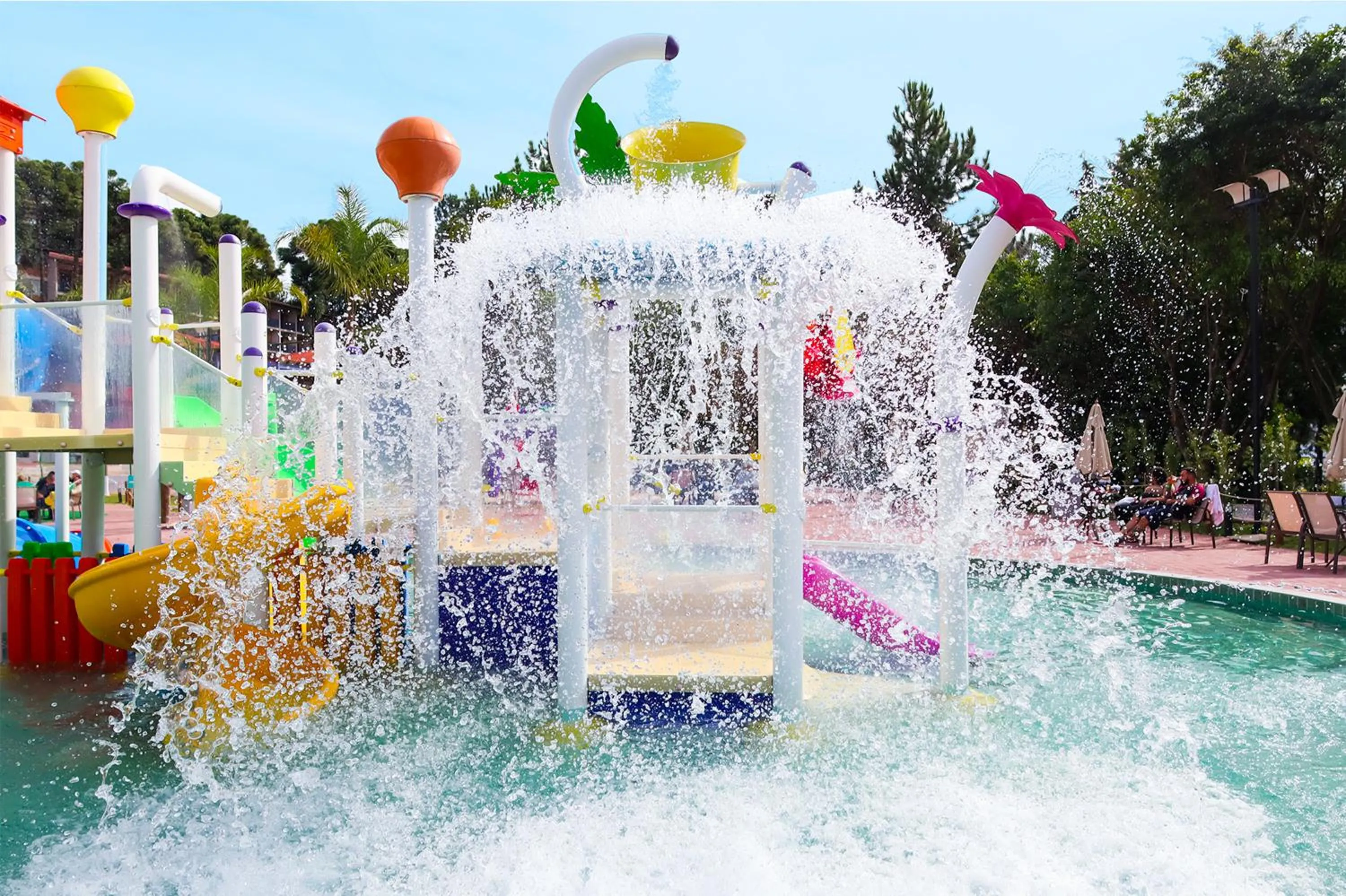 Aqua park in Hotel Vilage Inn All Inclusive Poços de Caldas By Nacional Inn