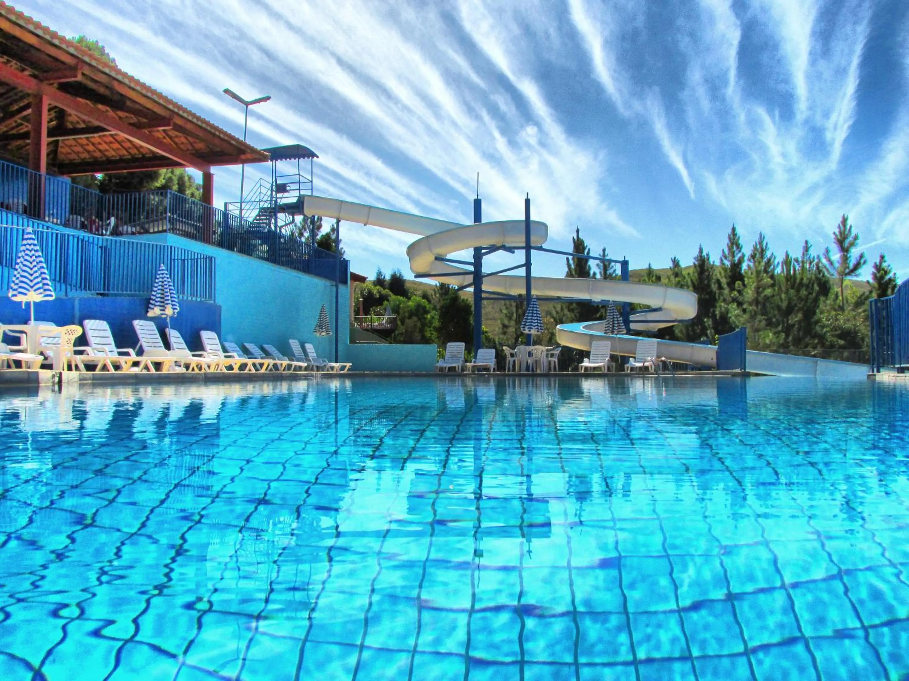 Swimming pool in Hotel Vilage Inn All Inclusive Poços de Caldas By Nacional Inn