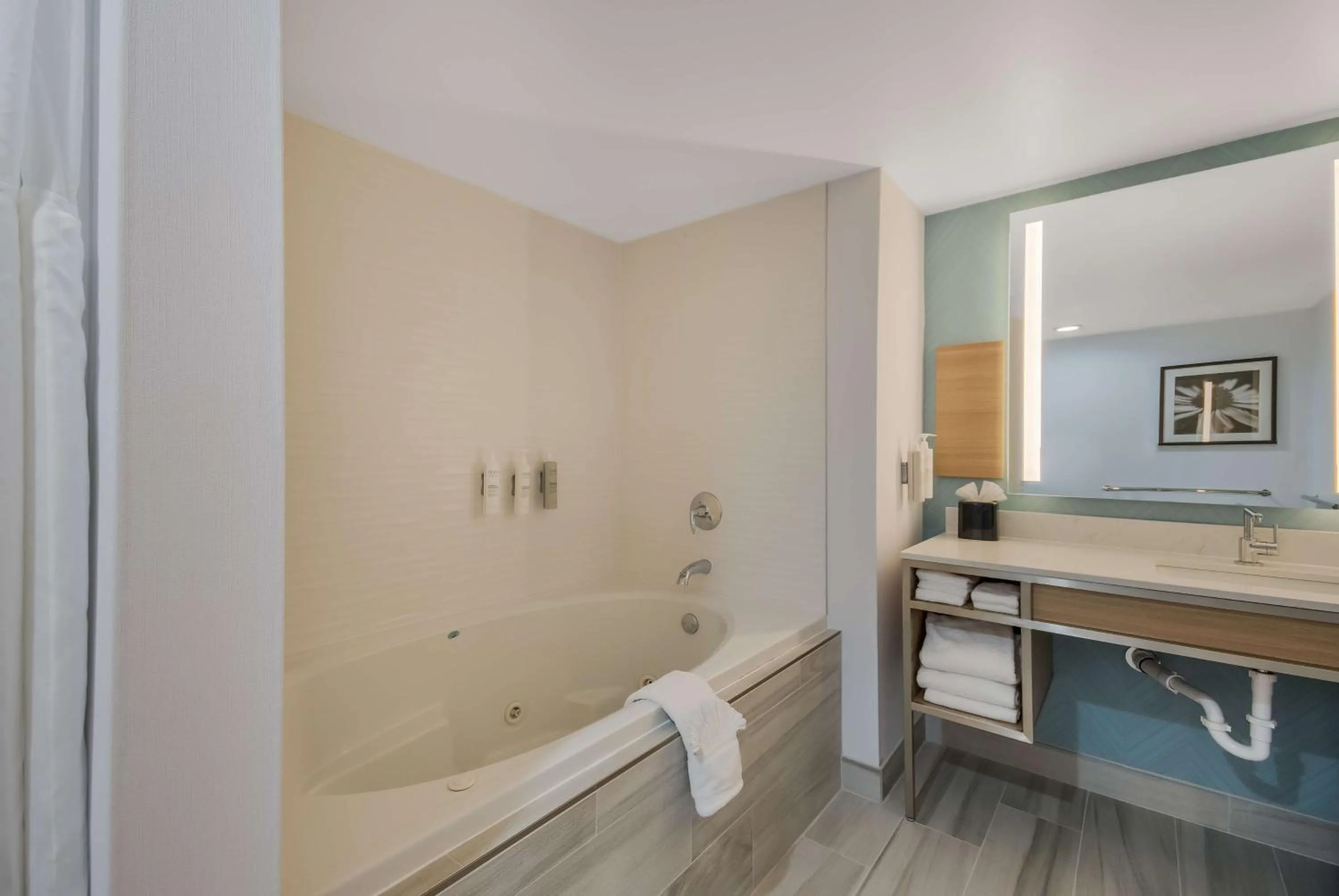 Bathroom in Hilton Garden Inn Oklahoma City Midtown