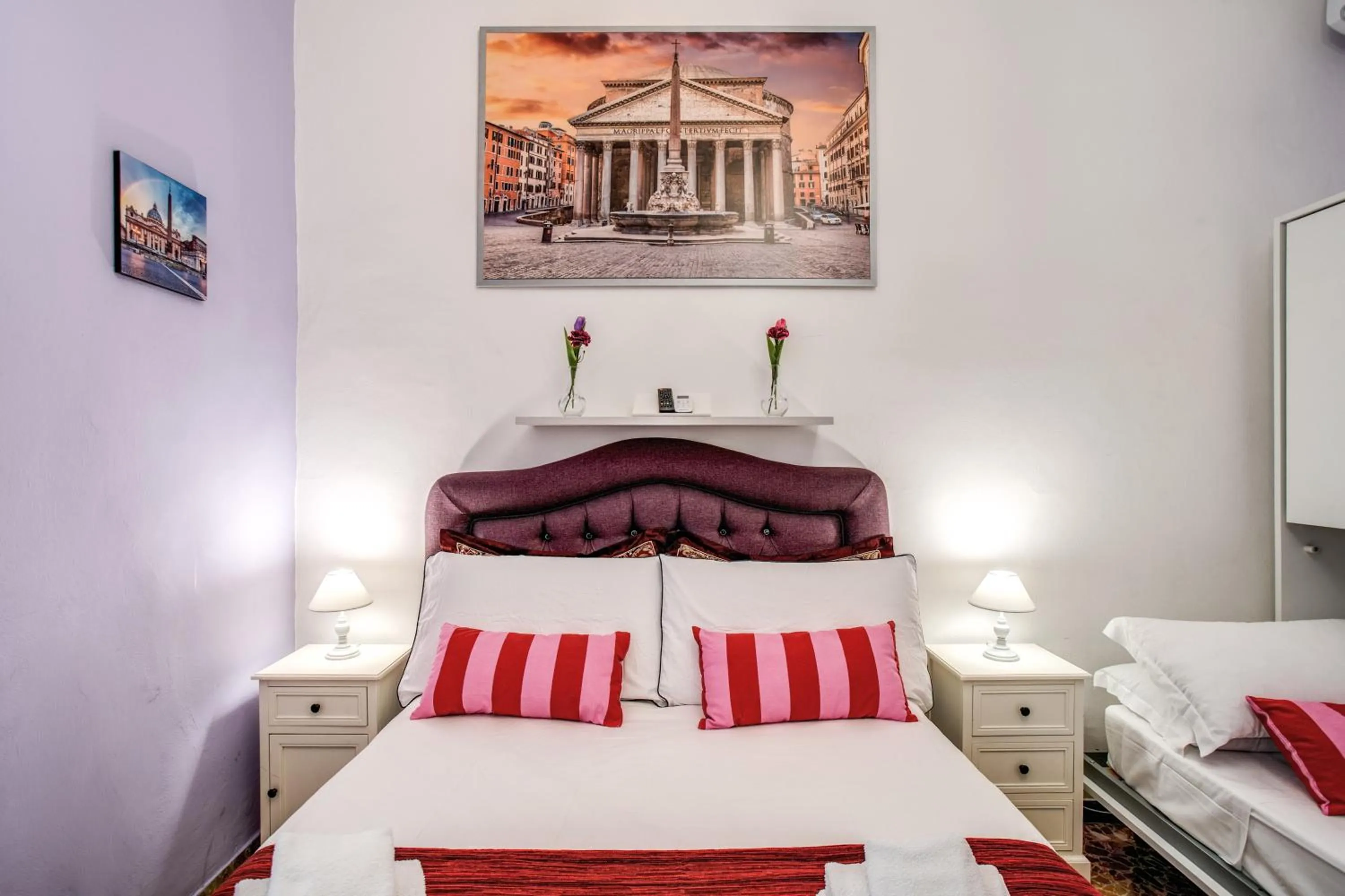 Bed in Royal Vatican