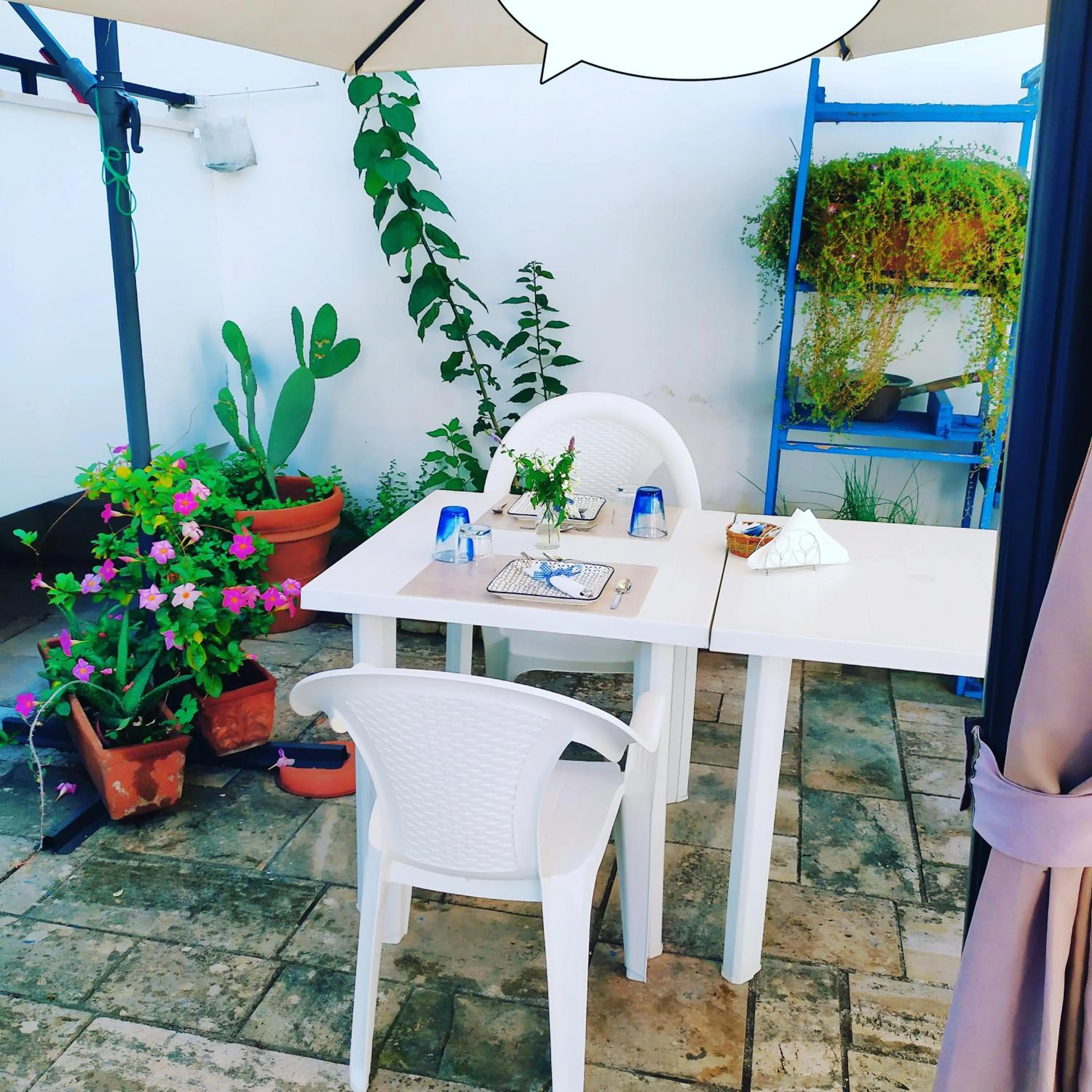 Patio in A casa di Gio