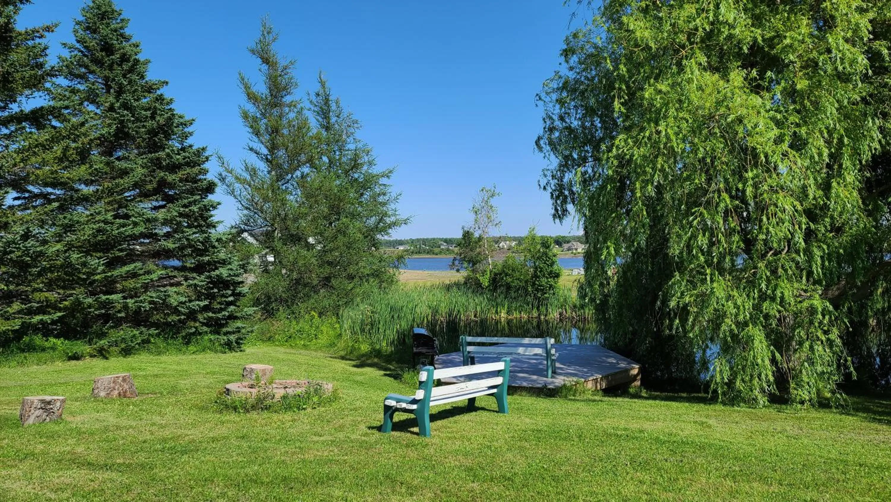 Garden in Bouctouche Bay Inn