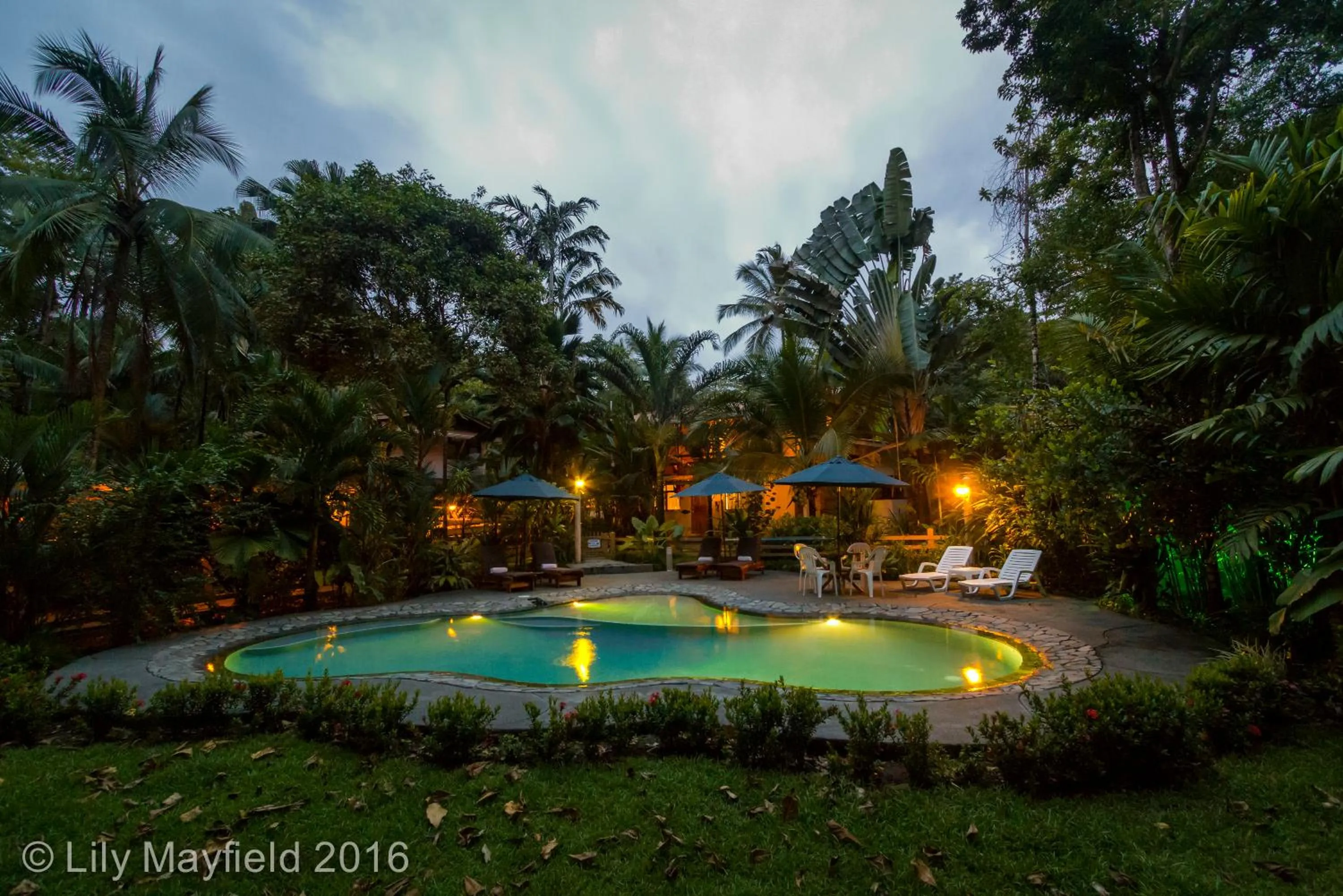 Patio in La Ponderosa