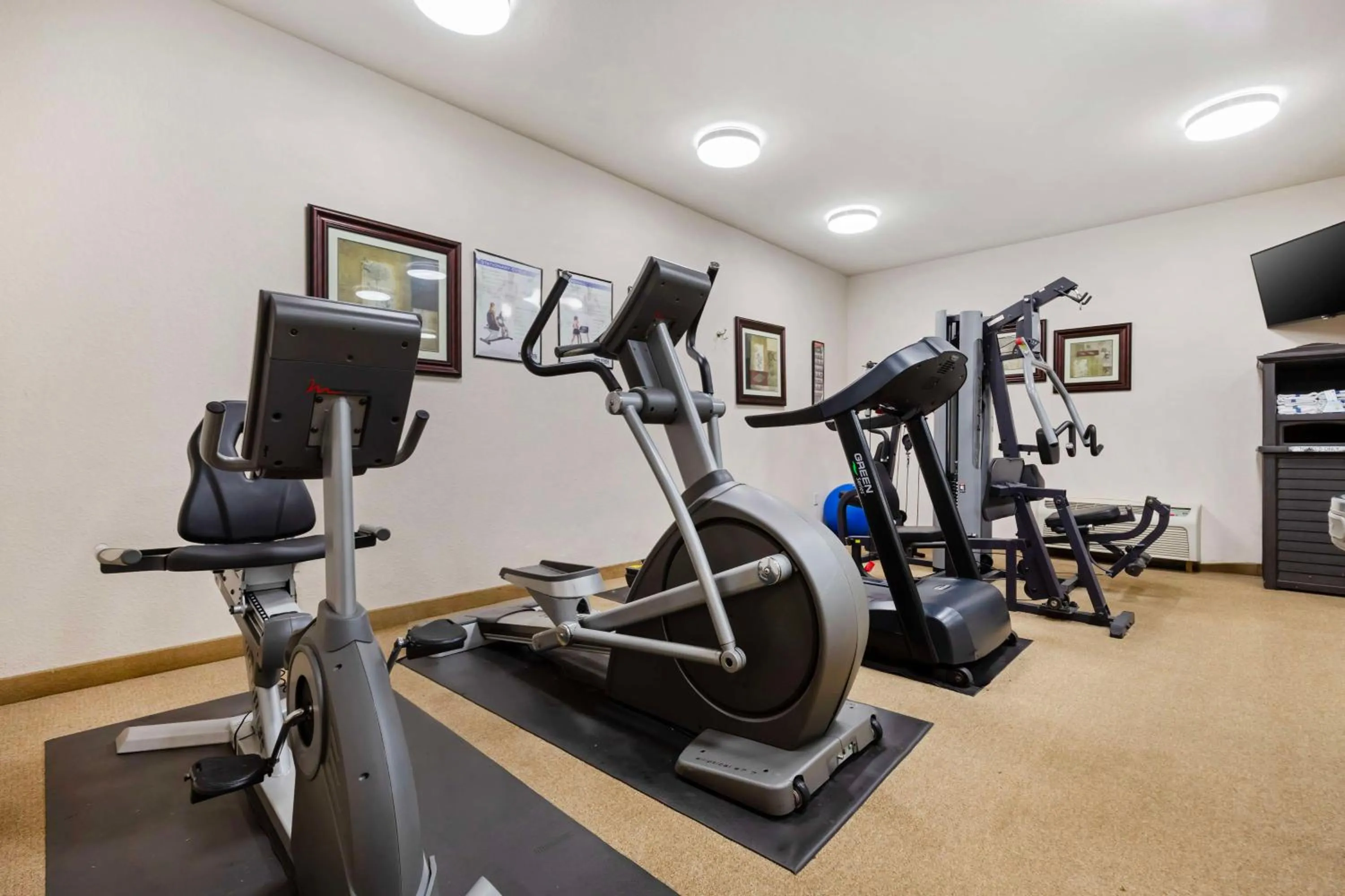 Fitness centre/facilities in Best Western Plus Greenville South