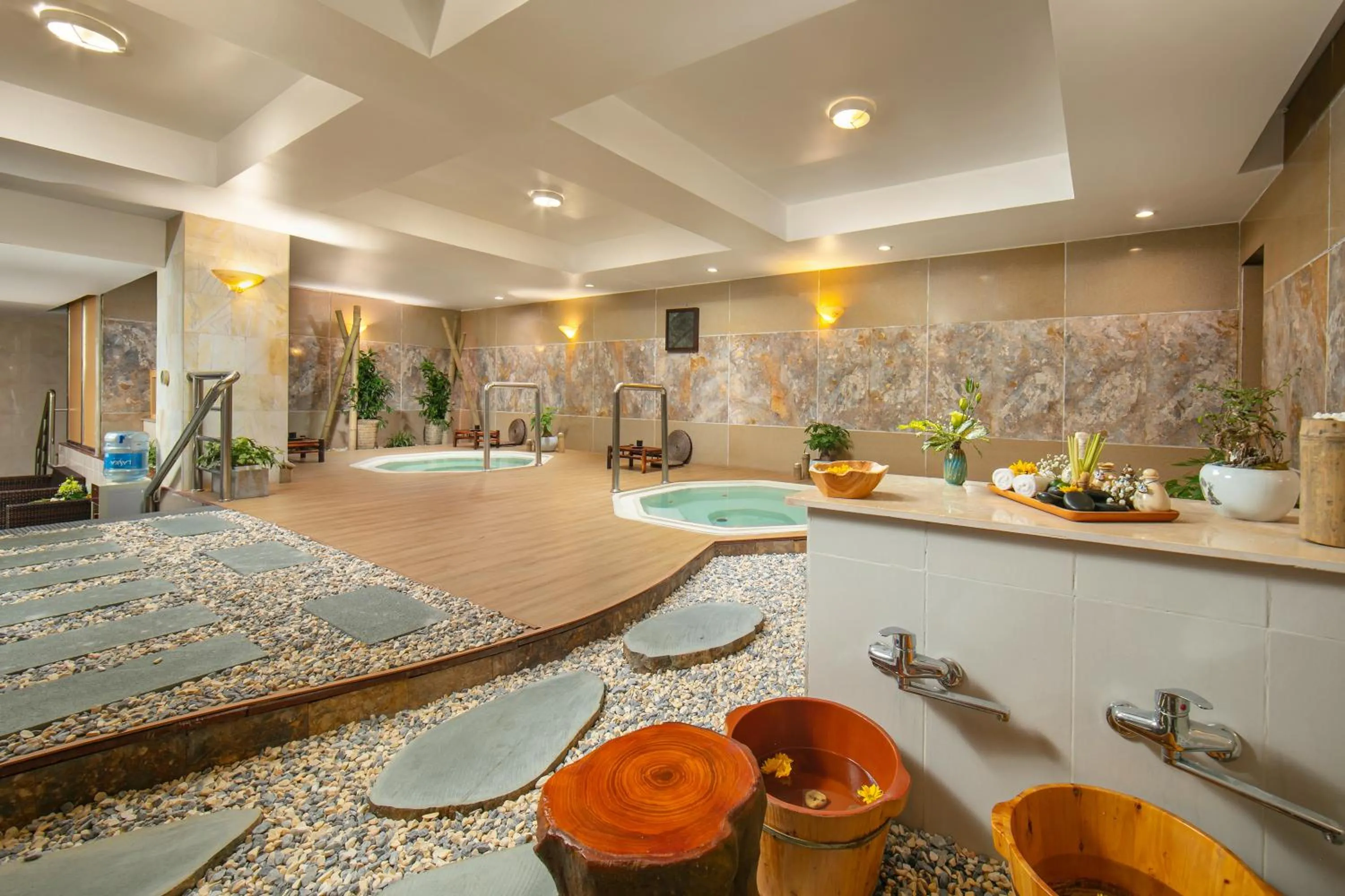 Hot Tub in Nam Cuong Hai Duong Hotel