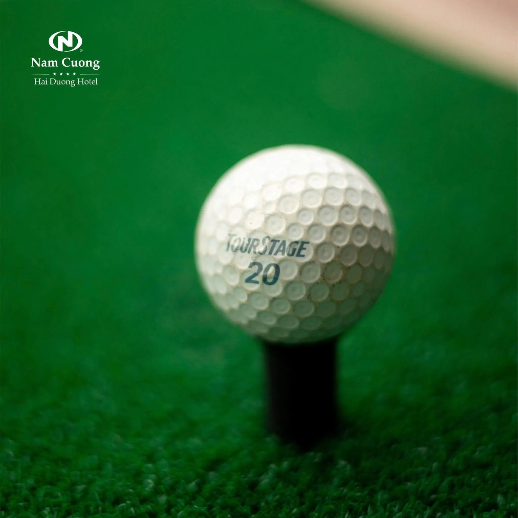 Minigolf in Nam Cuong Hai Duong Hotel