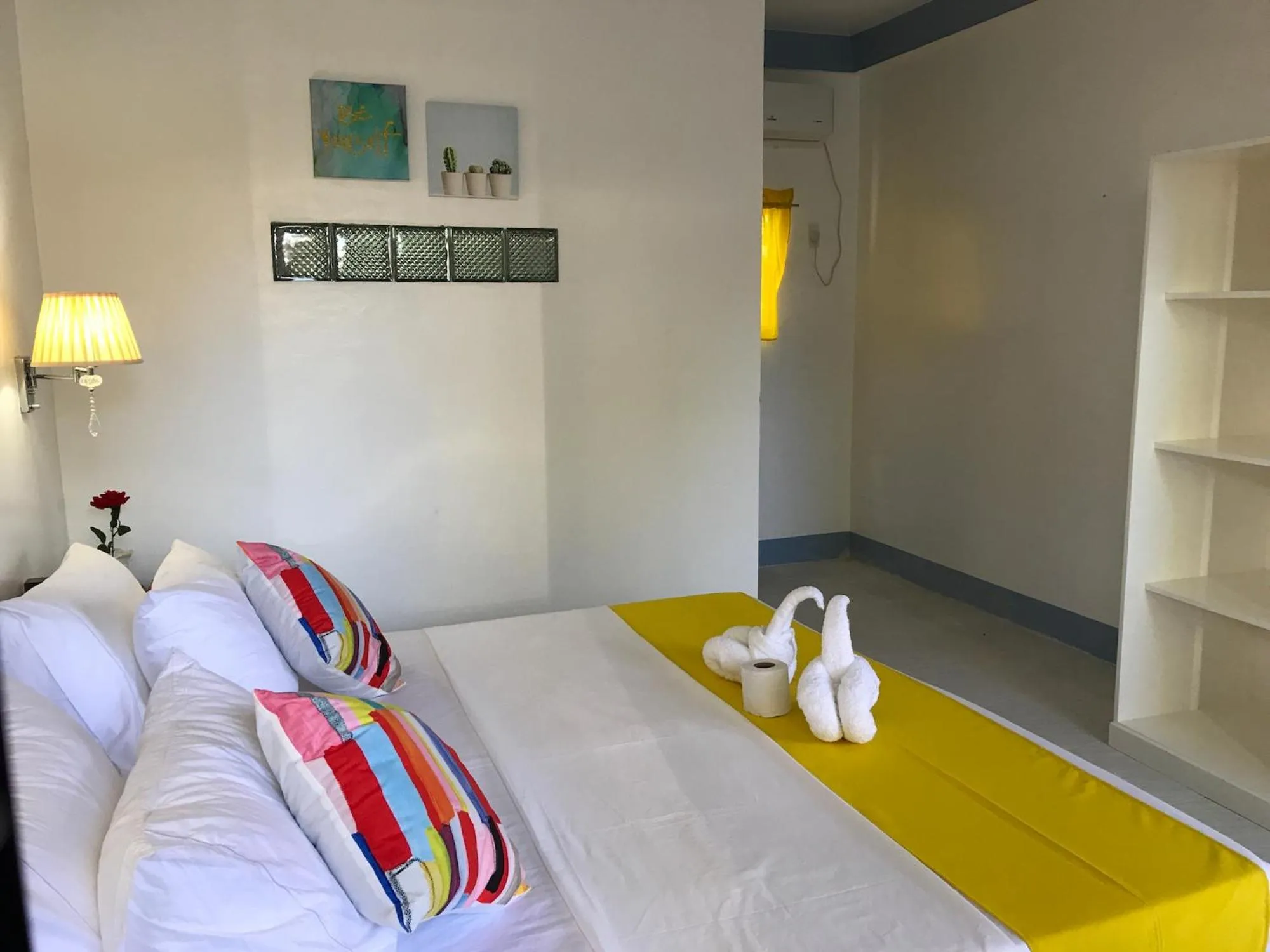 Bedroom, Bed in Neptune Diving Resort Moalboal