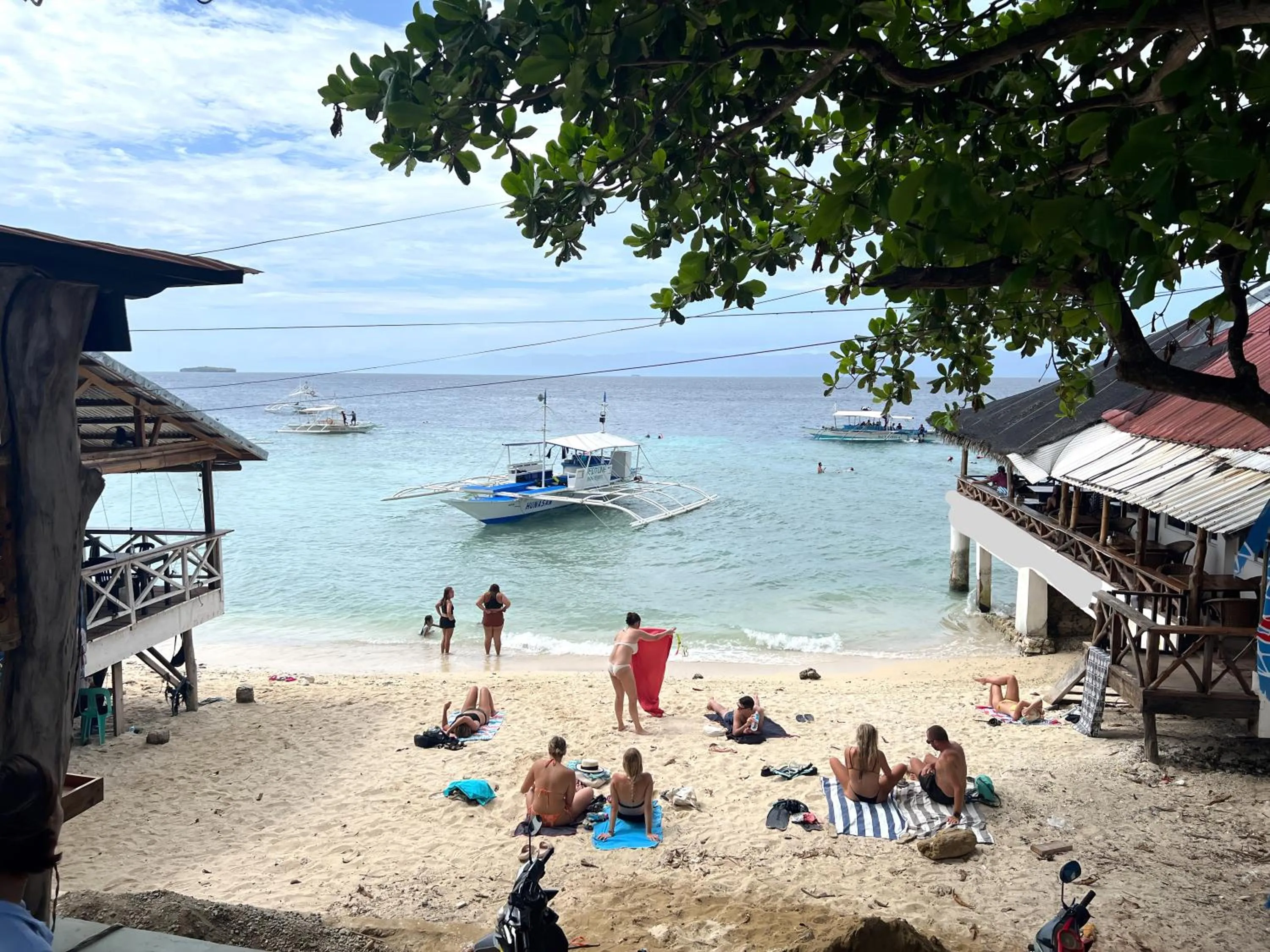 Beach in Neptune Diving Resort Moalboal