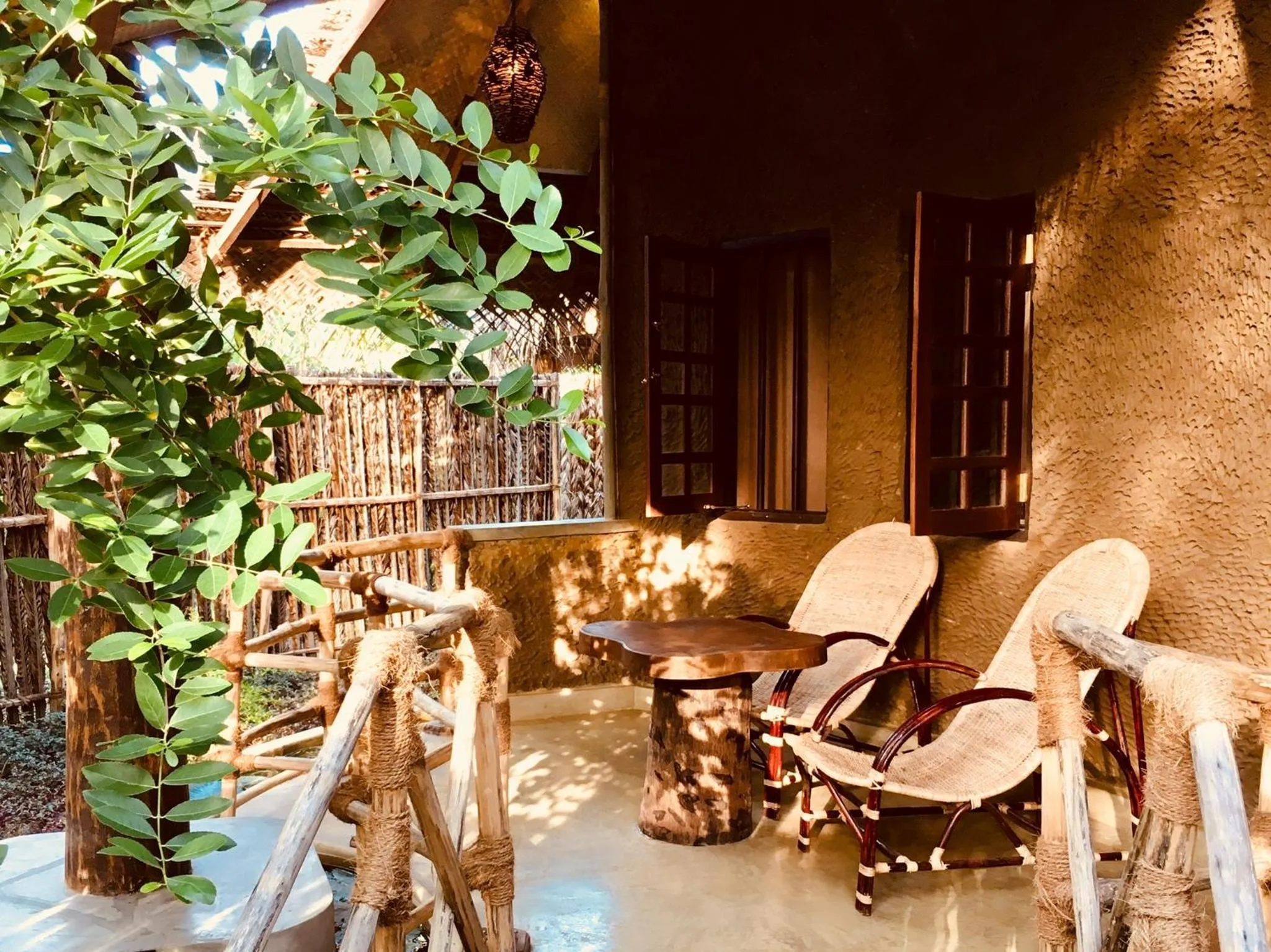 Balcony/Terrace in Wind Blend Kite Resort