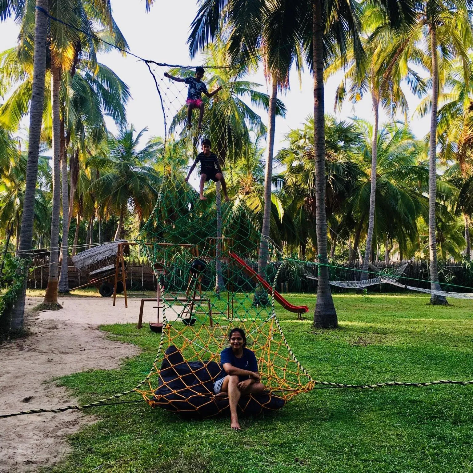 Children play ground in Wind Blend Kite Resort