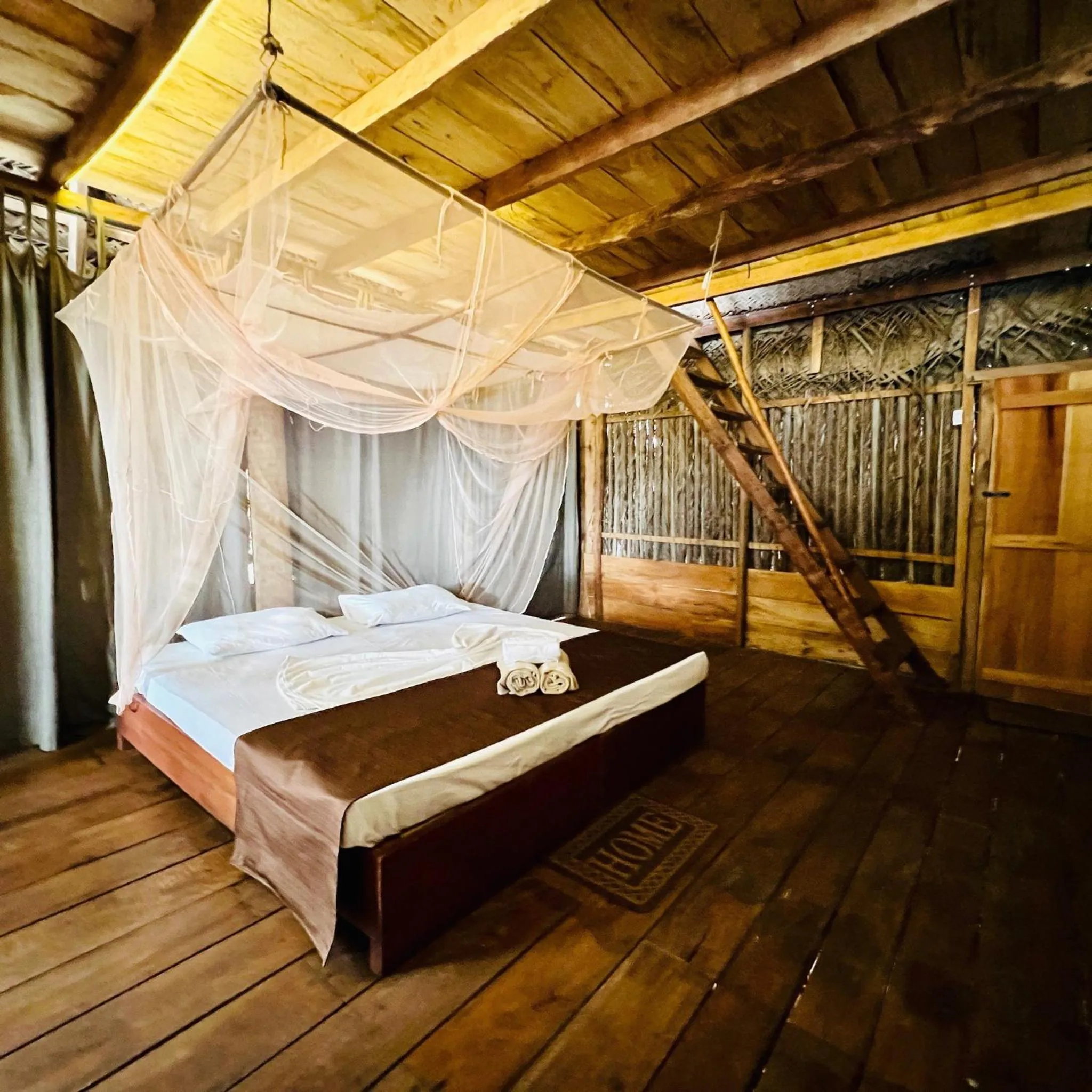 Bed in Wind Blend Kite Resort