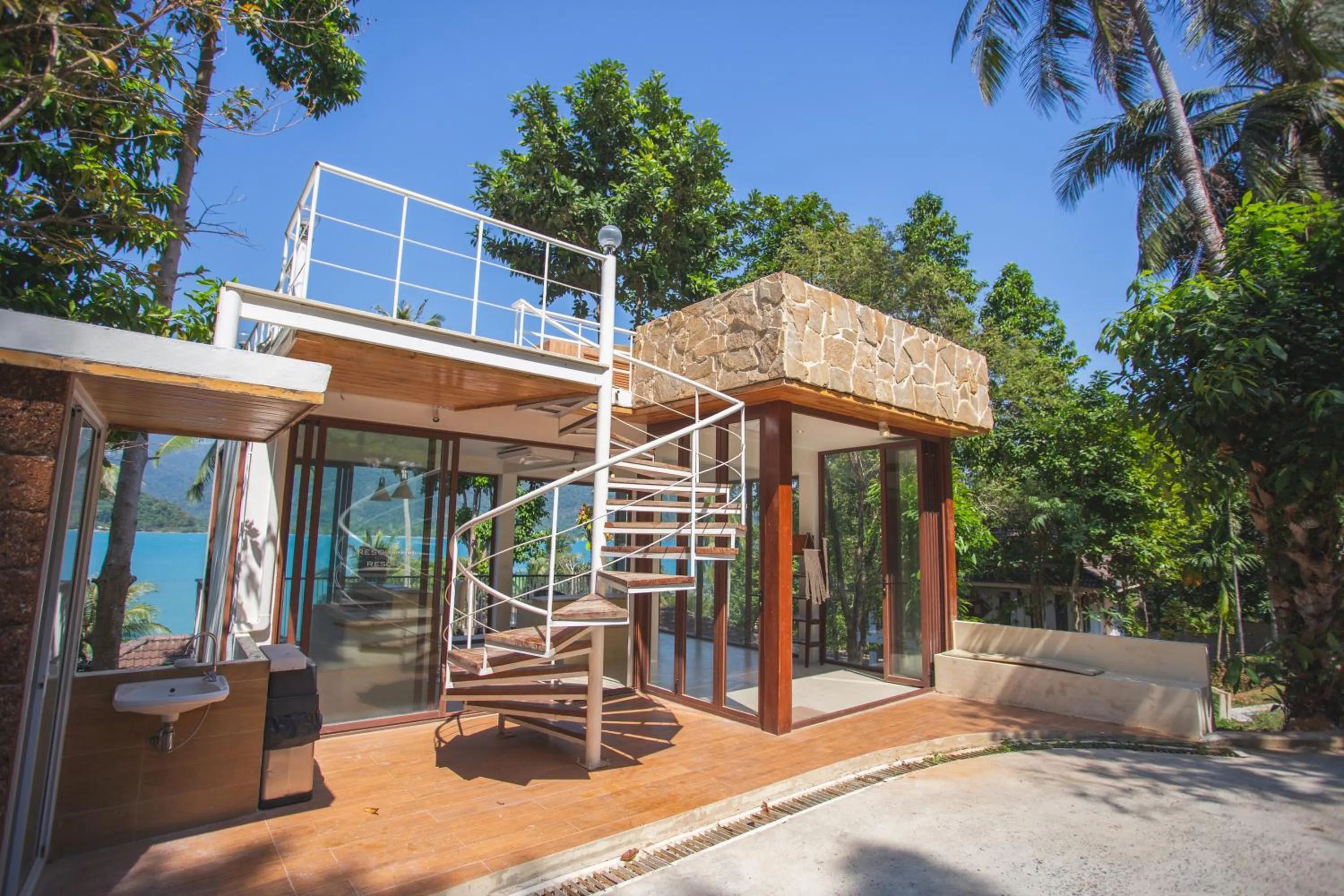 Patio in Resolution Resort