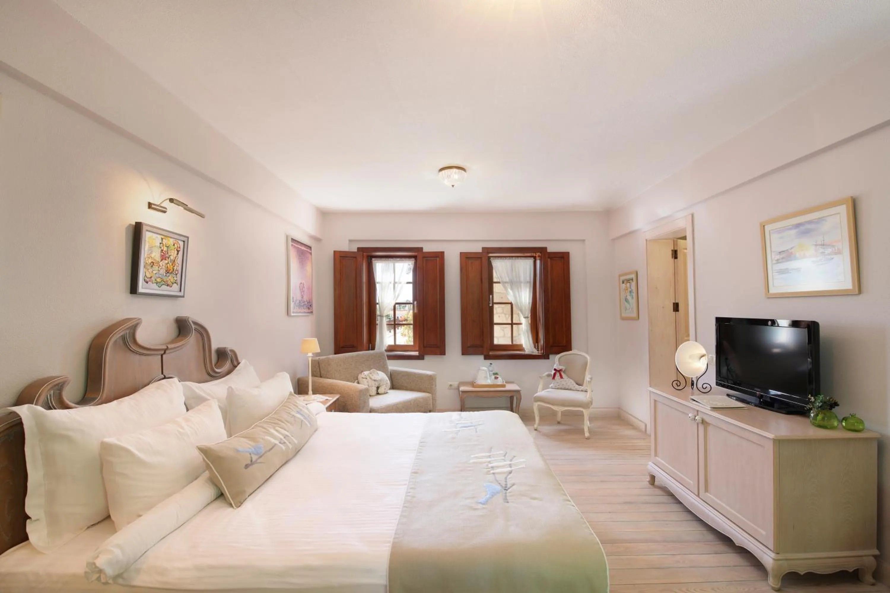 Bed in Alacati Kapari Hotel - Special Category