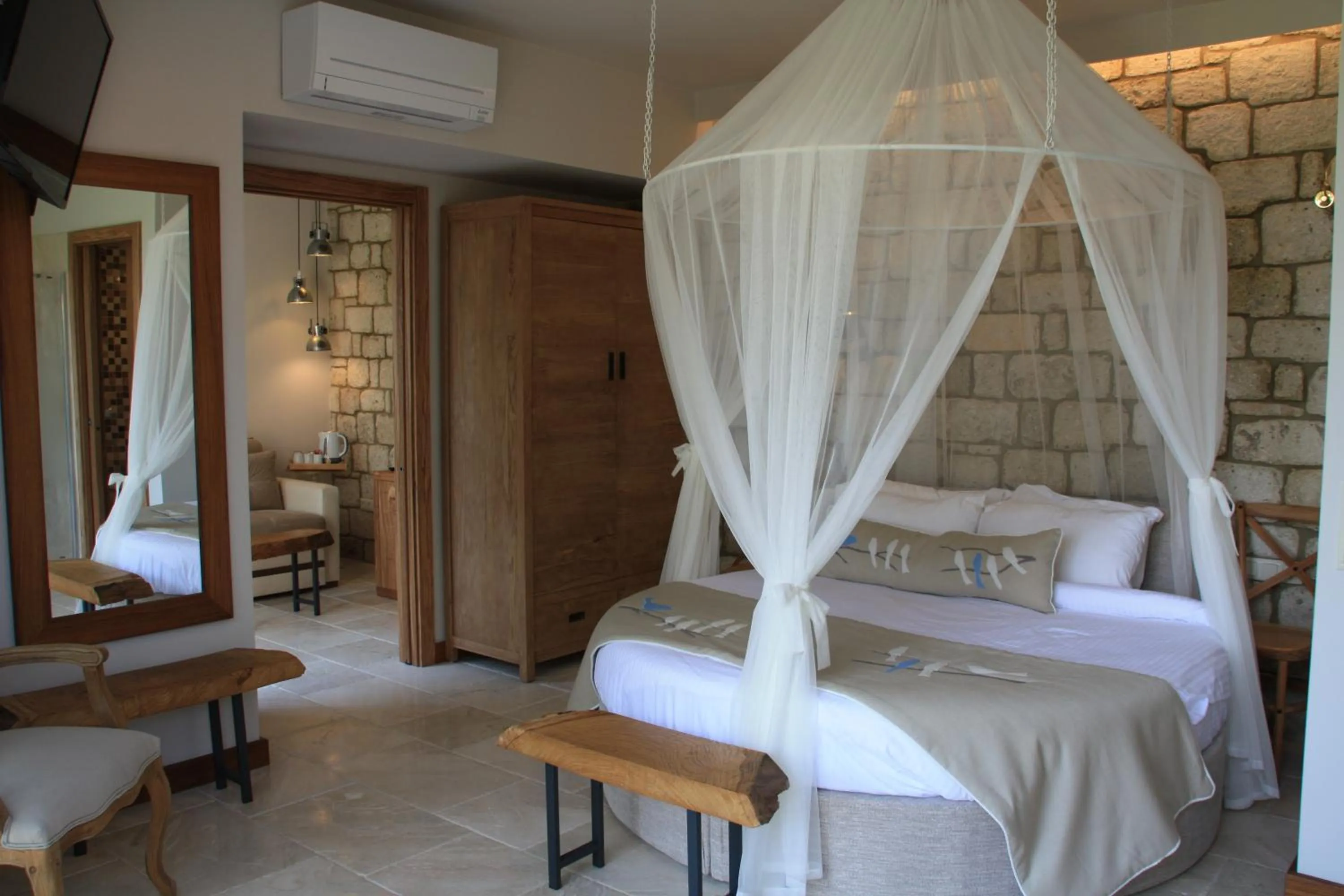 Bed in Alacati Kapari Hotel - Special Category